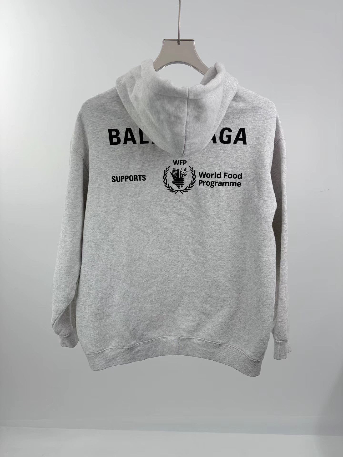 Balenciaga BALENCIAGA WFP World Food Programme Hoodie Size US S / EU 44-46 / 1 - 2 Thumbnail