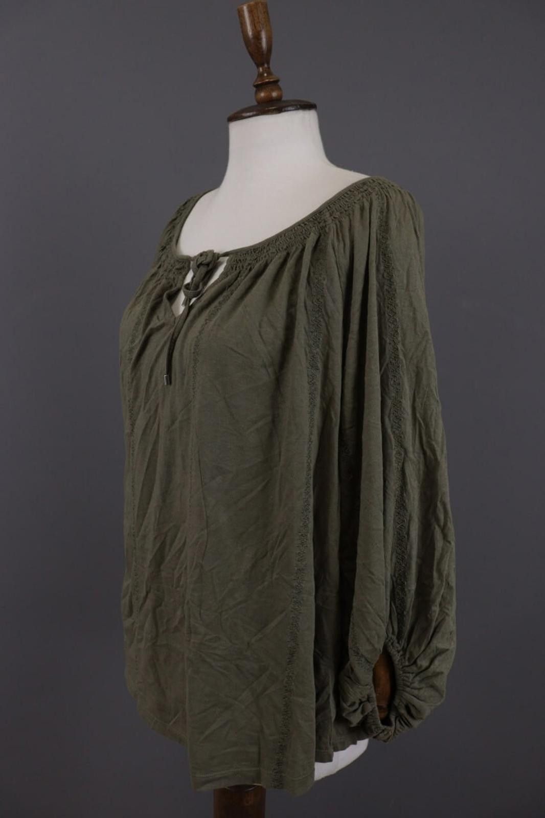 Lauren Ralph Lauren Lauren Ralph Lauren Gren Lagenlook Tunic Shirt Size 2XL Size XXL / US 16-18 / IT 52-54 - 6 Thumbnail