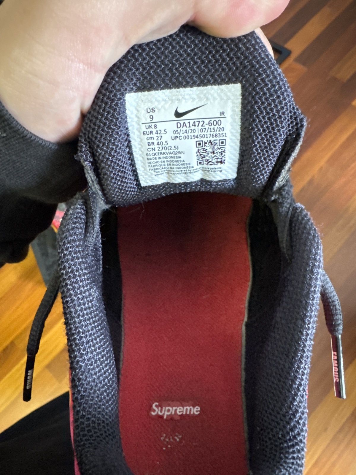 Nike × Supreme nike tn x supreme fire pink Size US 9 / EU 42 - 5 Thumbnail