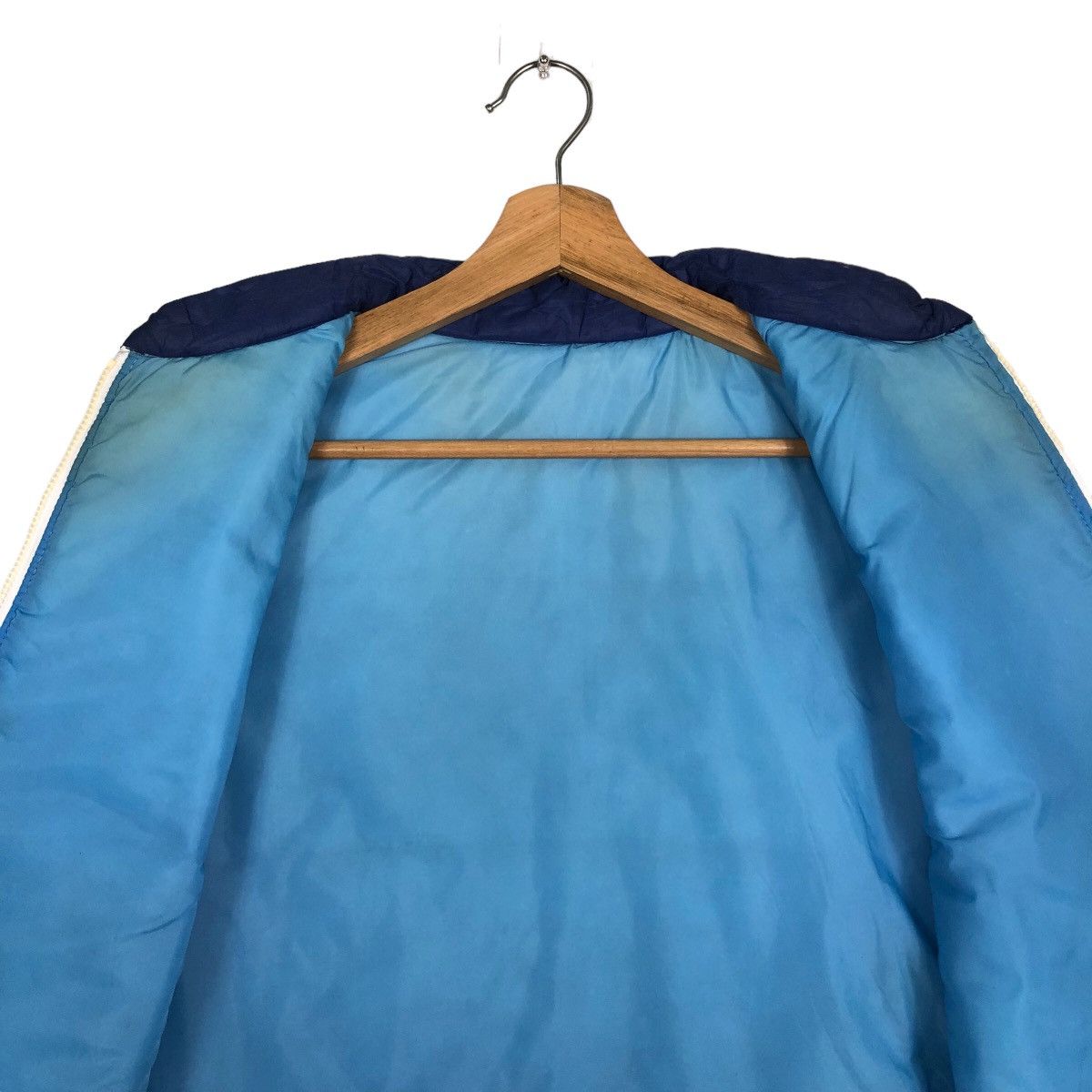 Japanese Brand 🔥Rare Puffer Down Vest Mitsubishi Electric Big Logo Work Size US M / EU 48-50 / 2 - 11 Thumbnail