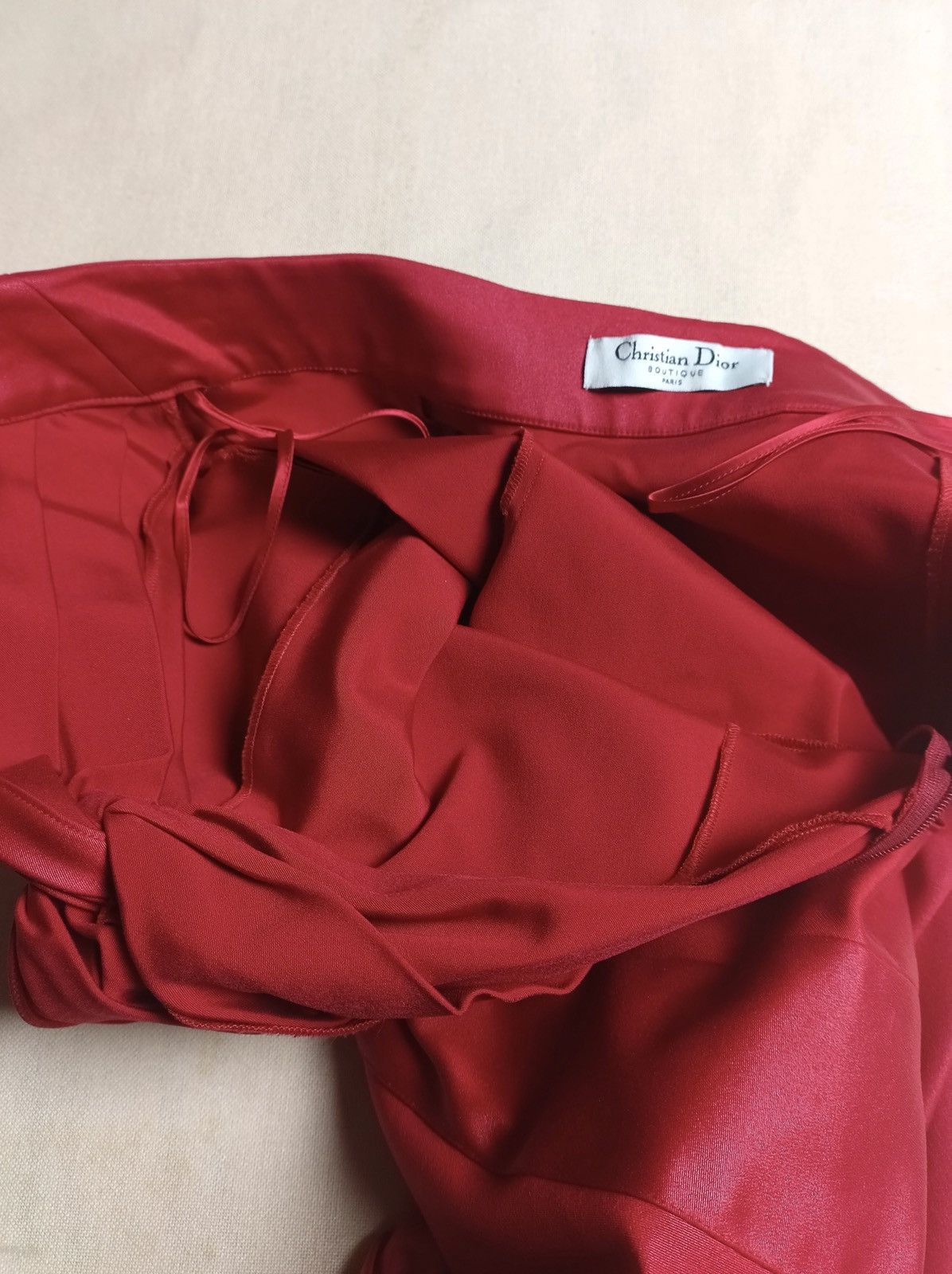 Dior × John Galliano Christian Dior by John Galliano F/W 2003 Runway Halter Dress Size M / US 6-8 / IT 42-44 - 11 Thumbnail