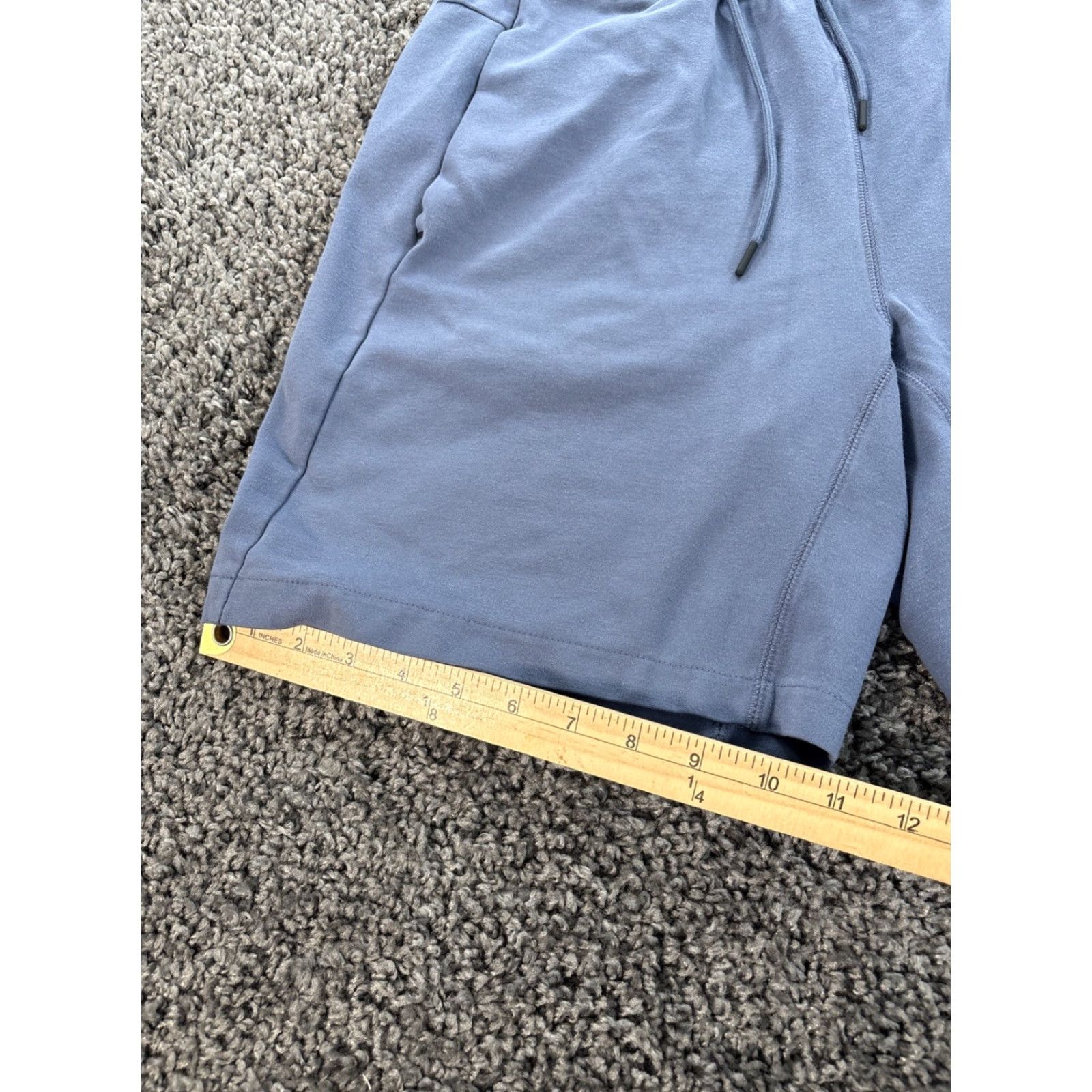 Nike Nike Shorts Mens M Blue Tech Fleece 8" Gym Activewear Sports Logo Pockets Drawstring Sportswear Size US 31 - 3 Thumbnail