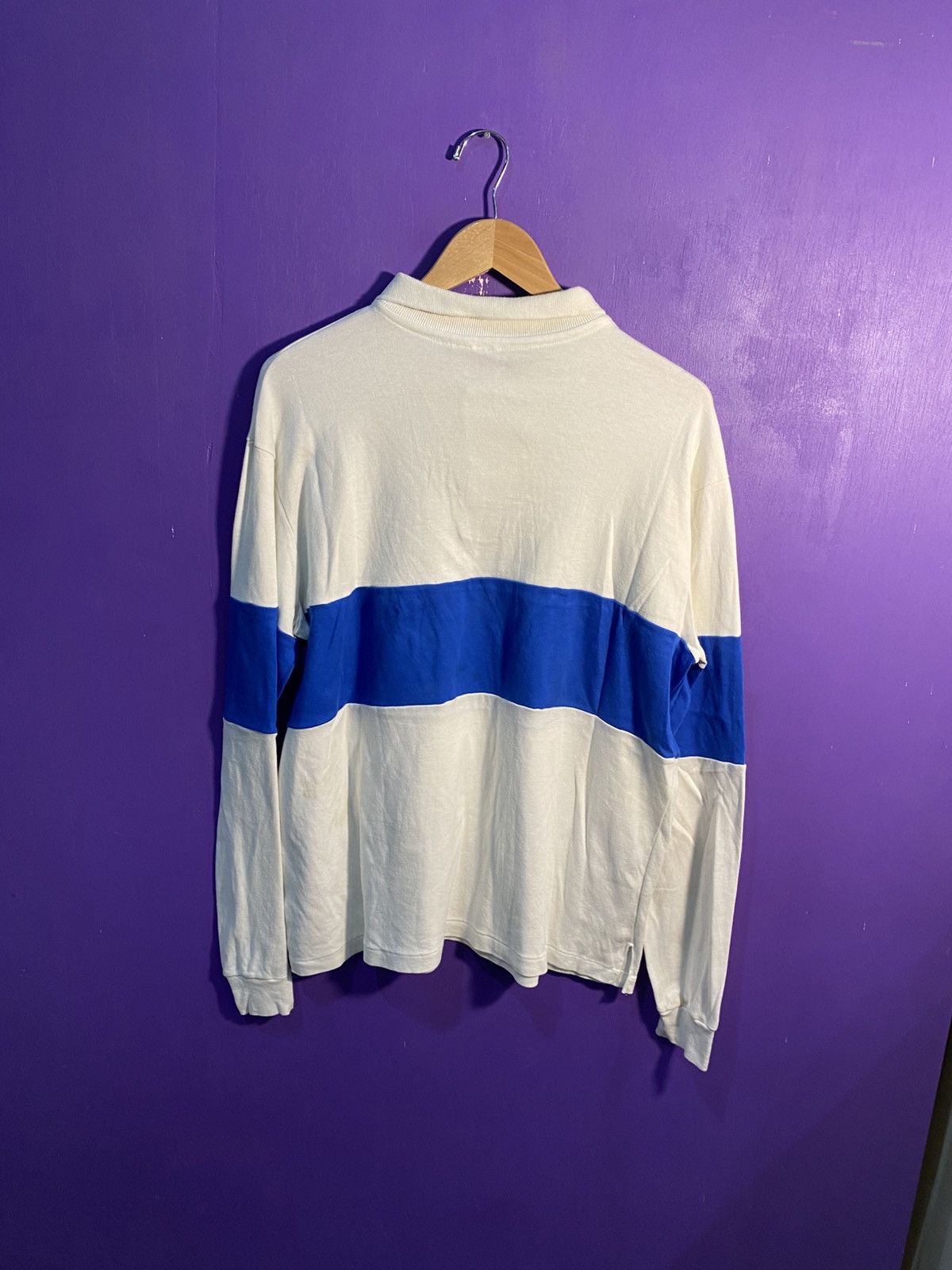 Other Vintage 80s Volvo simple two tone polo shirt Size US XL / EU 56 / 4 - 2 Thumbnail
