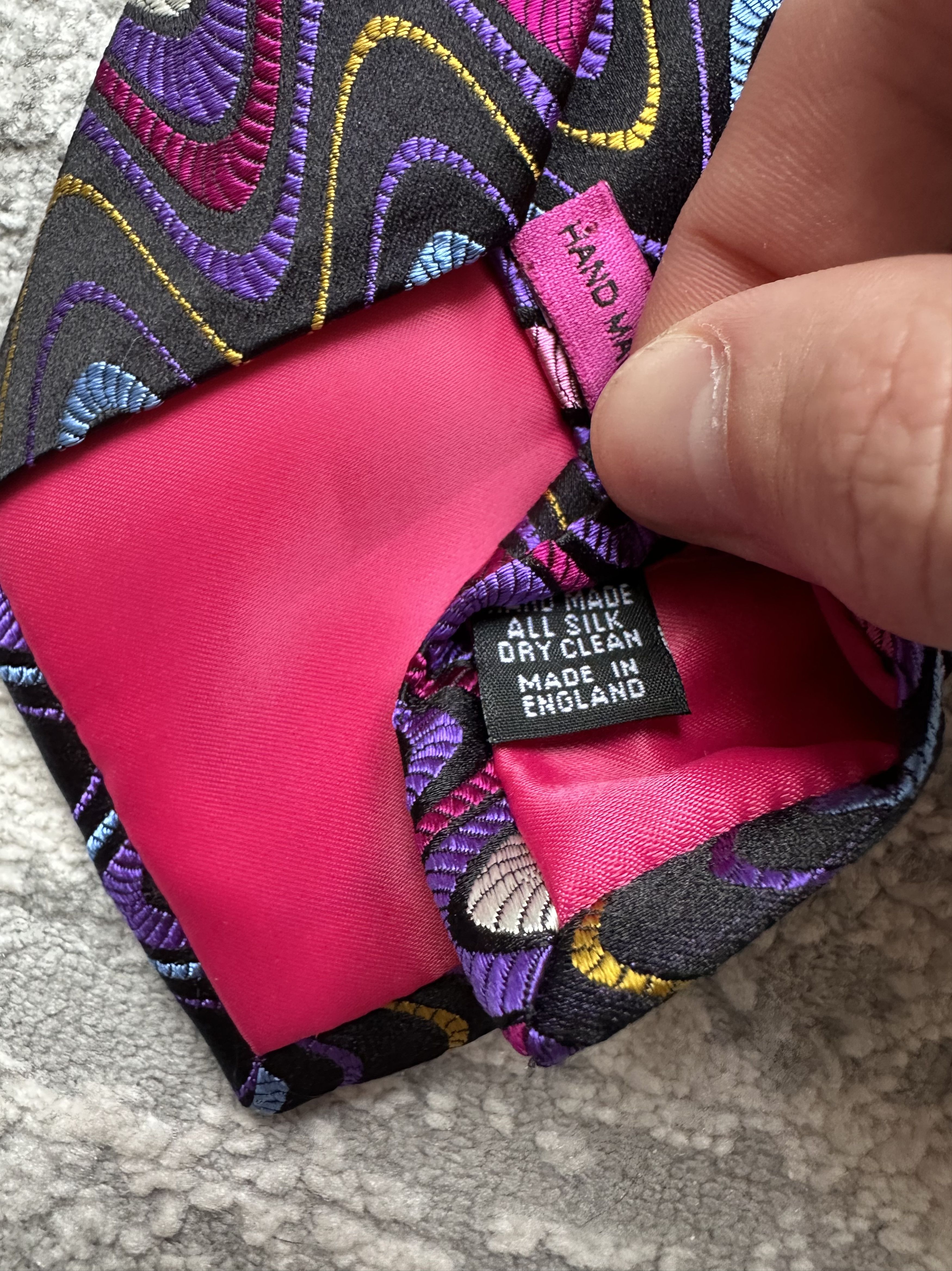 Duchamp London Duchamp London Tie Size ONE SIZE - 6 Thumbnail