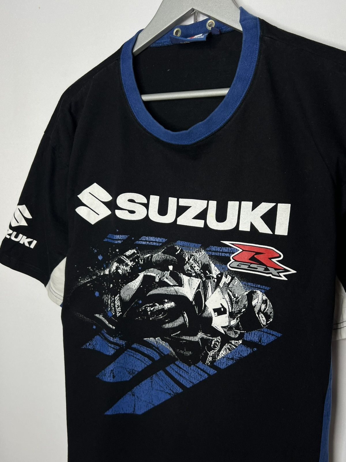 Fox Racing Vintage Team Suzuki GSX Official Big Logo T-Shirt Tee Size US XL / EU 56 / 4 - 4 Thumbnail