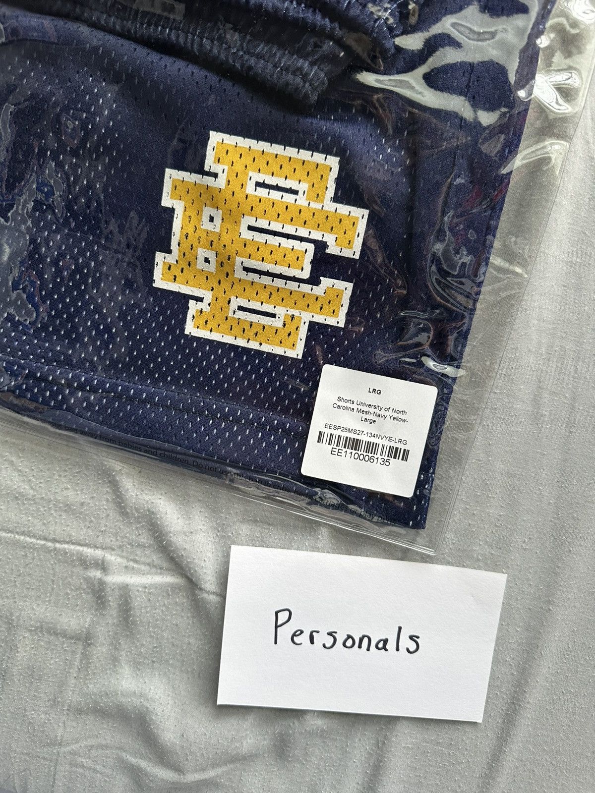 Eric Emanuel × NCAA Eric Emanuel University Of North Carolina Basic Shorts Large Size US 34 / EU 50 - 6 Thumbnail