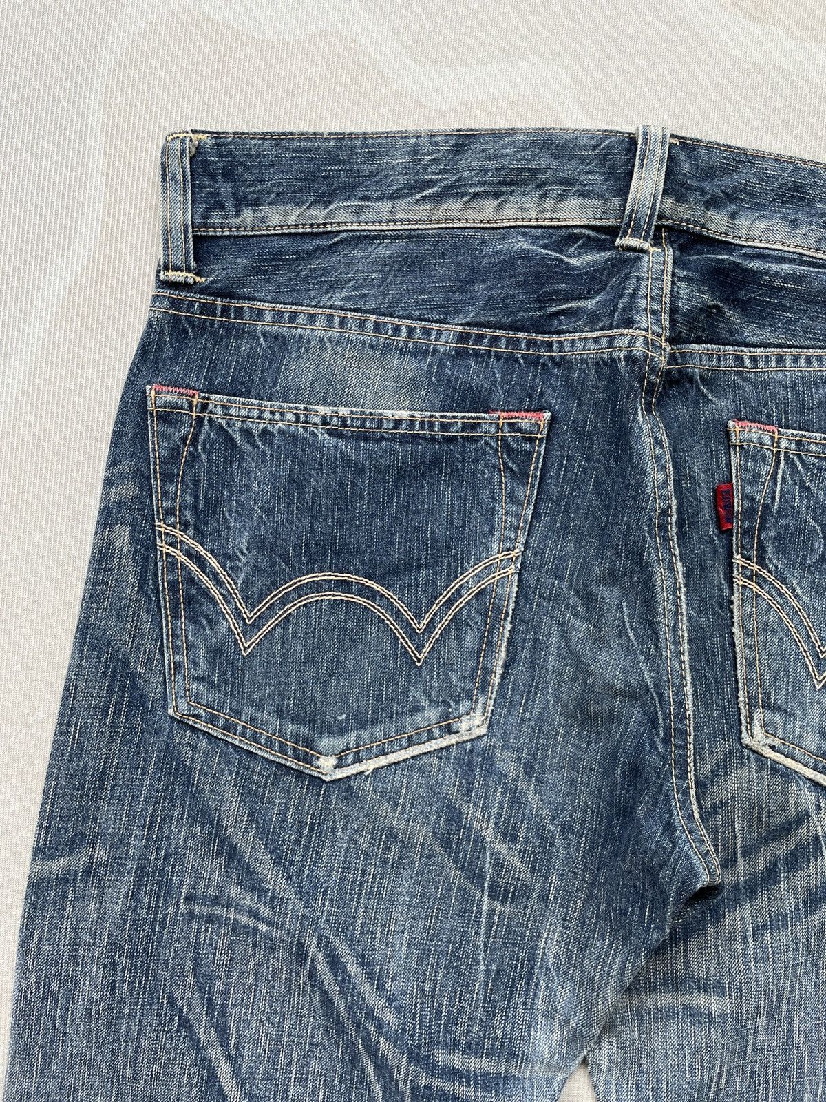 Edwin Edwin 503 Blue Trip Jeans Size US 36 / EU 52 - 9 Thumbnail