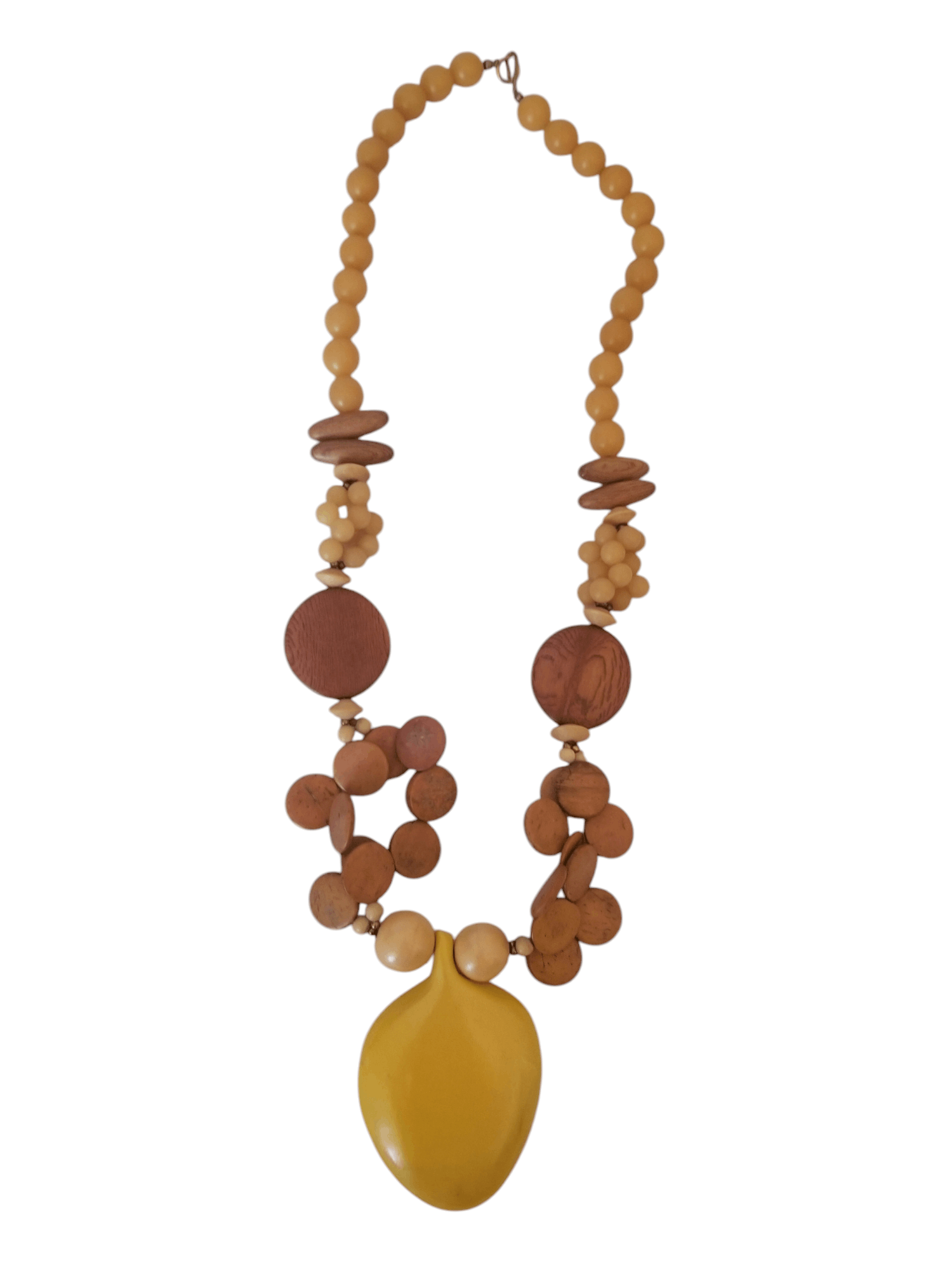 Other African Tribal Necklace Wood Beads JEWLERY Size ONE SIZE - 1 Thumbnail