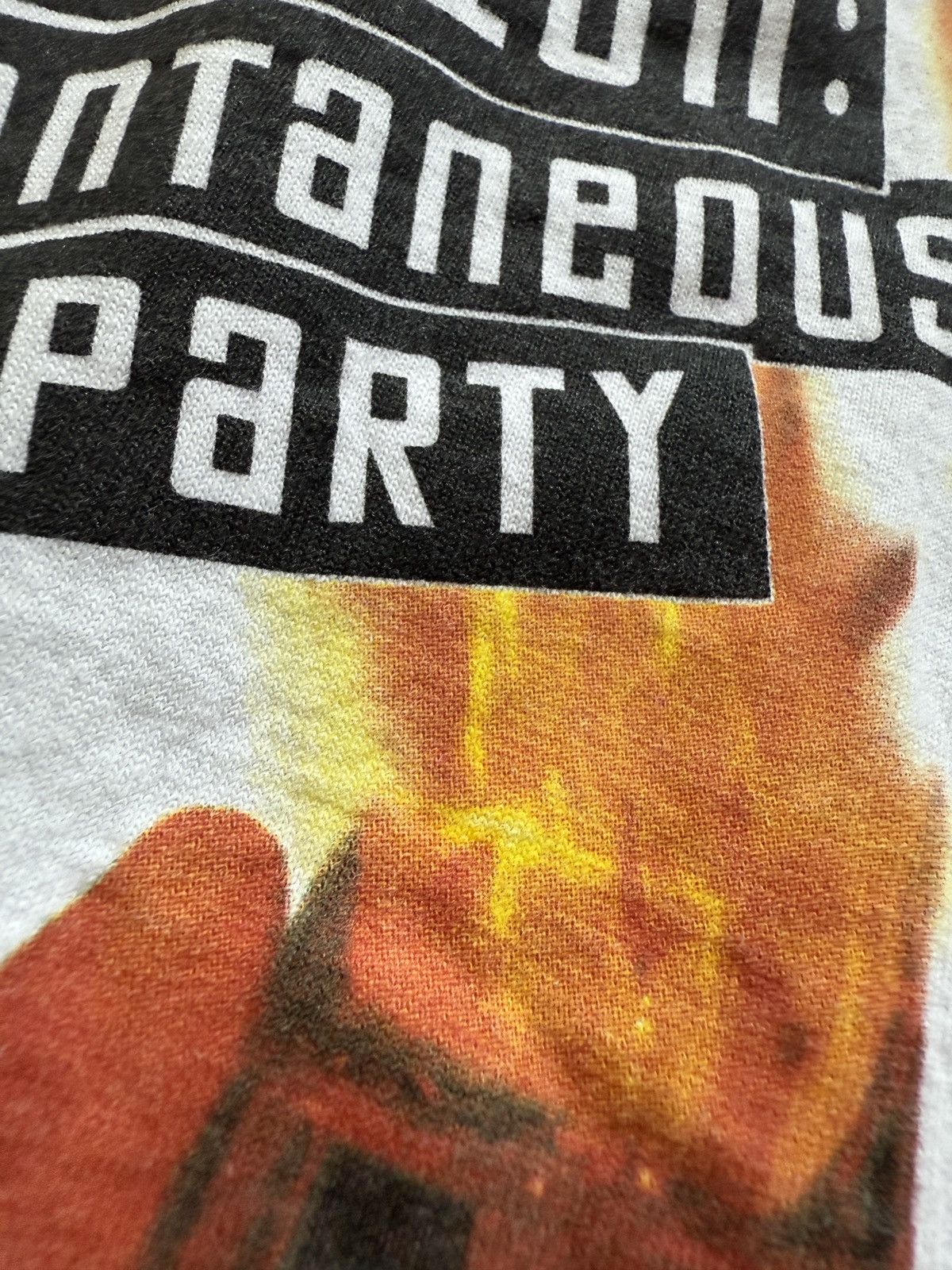 Vintage Vintage 90s Hot Damn! Dekuyper Liqueur Graphic Tee Size US XL / EU 56 / 4 - 6 Thumbnail