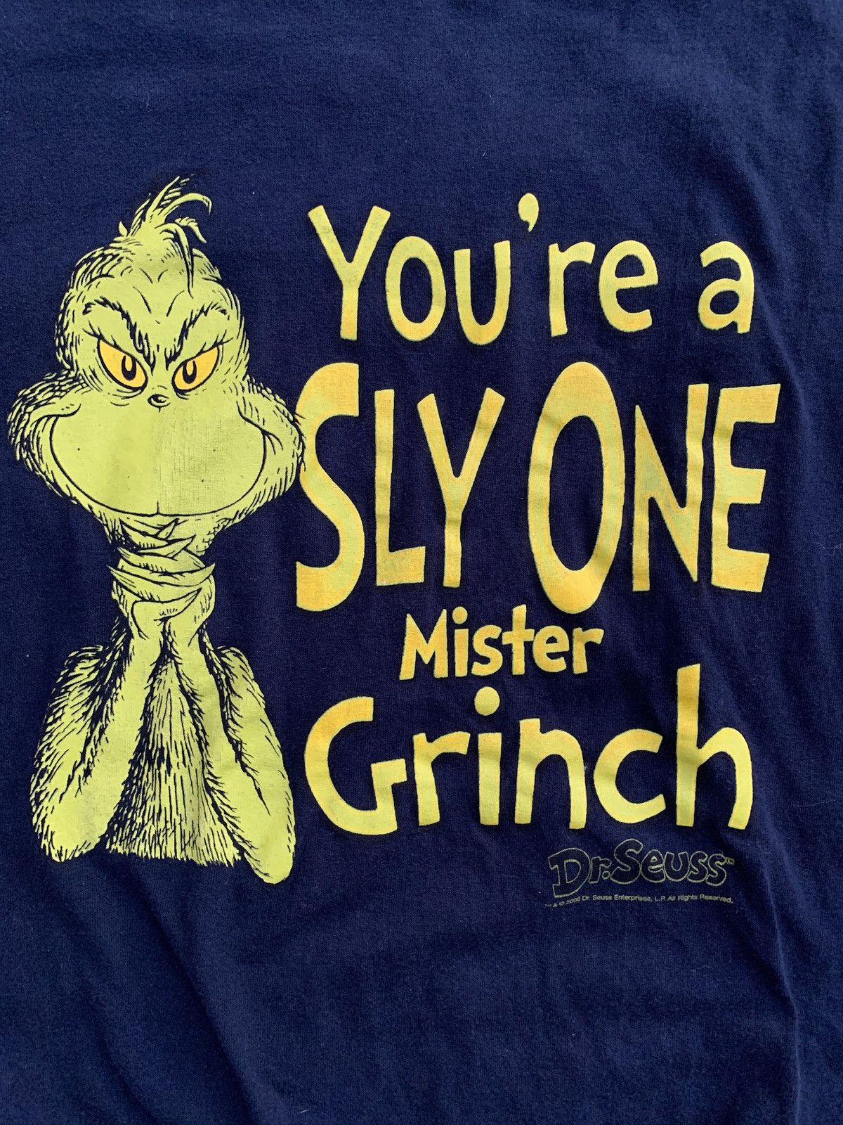 Alstyle Vintage 2006 Dr. Suess Mister Grinch Movie Promo T-Shirt Size US XXL / EU 58 / 5 - 3 Thumbnail