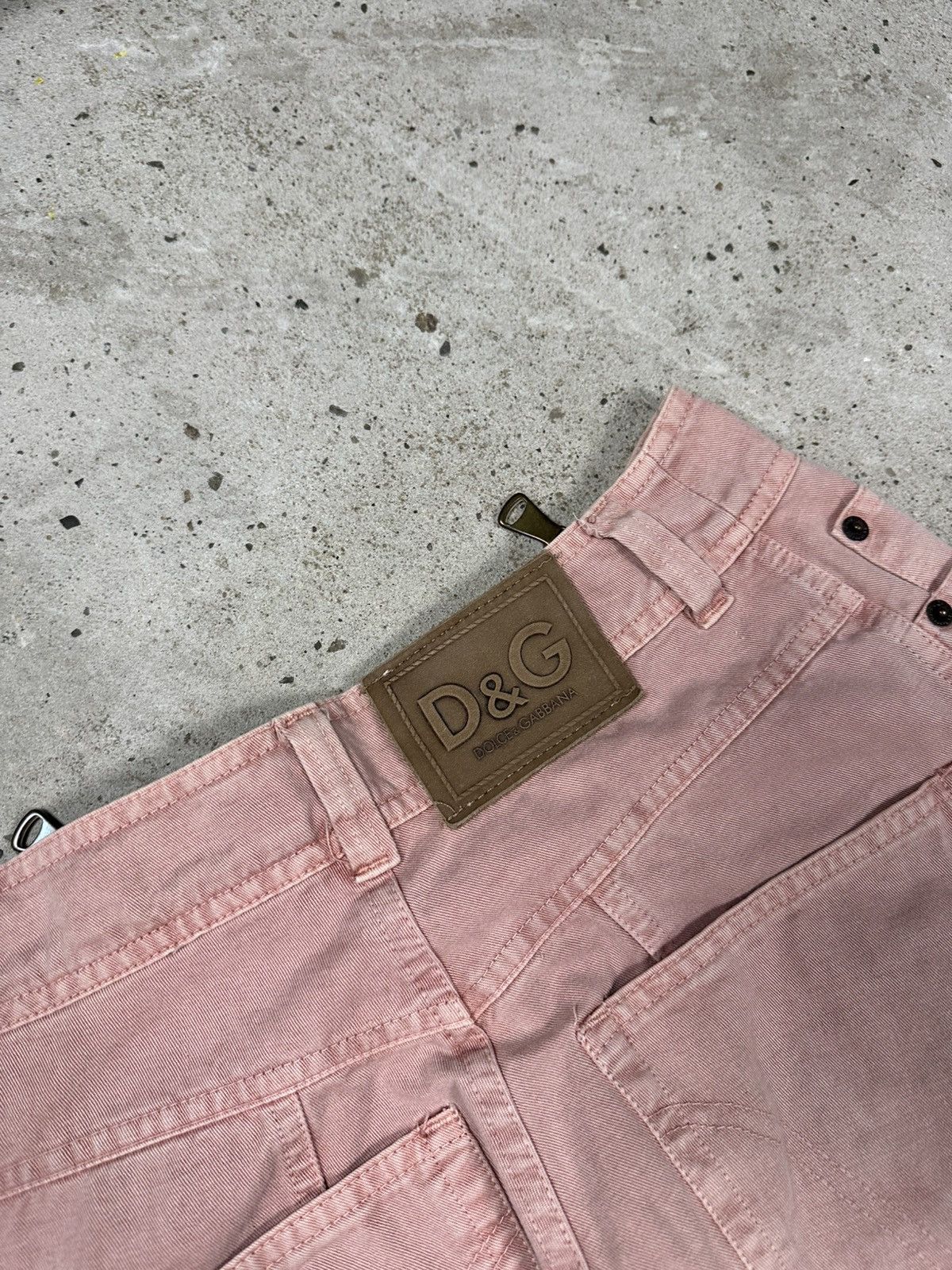 Dolce & Gabbana Vintage SS 2003 Dolce & Gabbana Aviator Full Zip Cargo Pants Size 26" / US 2 / IT 38 - 25 Thumbnail
