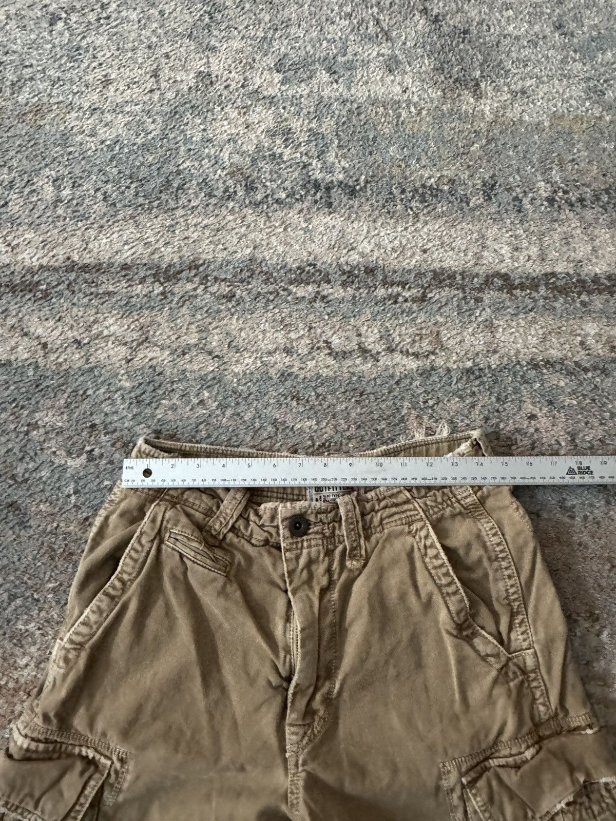 American Eagle Outfitters VTG American Eagle Y2K Dark Brown Faded Cargo Shorts 30 Size US 30 / EU 46 - 7 Thumbnail
