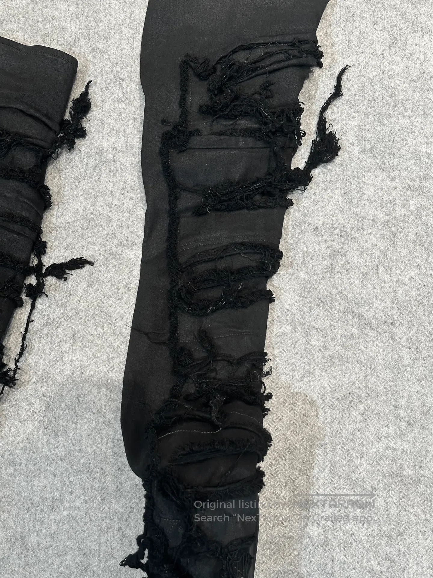 Rick Owens Drkshdw Rick Owens Platform Distressed Elastic Boots. Size US 7 / EU 40 - 5 Thumbnail