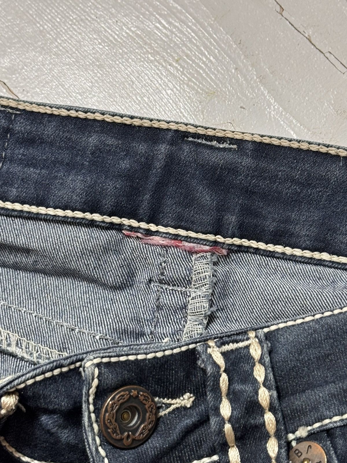 True Religion VINTAGE TRUE RELIGION 2000s CONTRAST SEAMS BREECHES Size 30" / US 8 / IT 44 - 5 Thumbnail