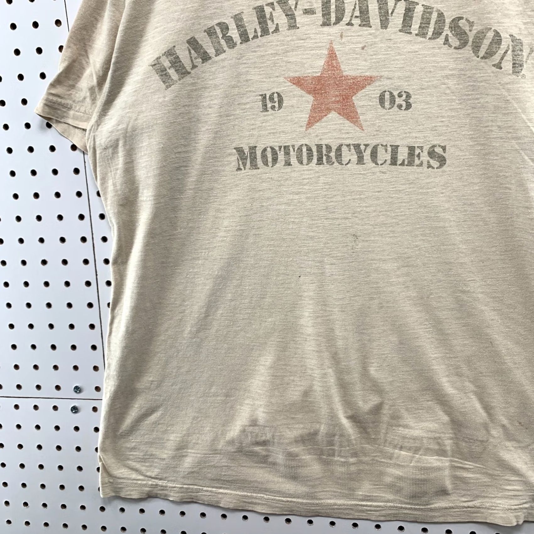 Harley Davidson Harley Davidson Motorcycle Shirt Beige Mens Large Short Sleeve Adult L Size US L / EU 52-54 / 3 - 7 Thumbnail