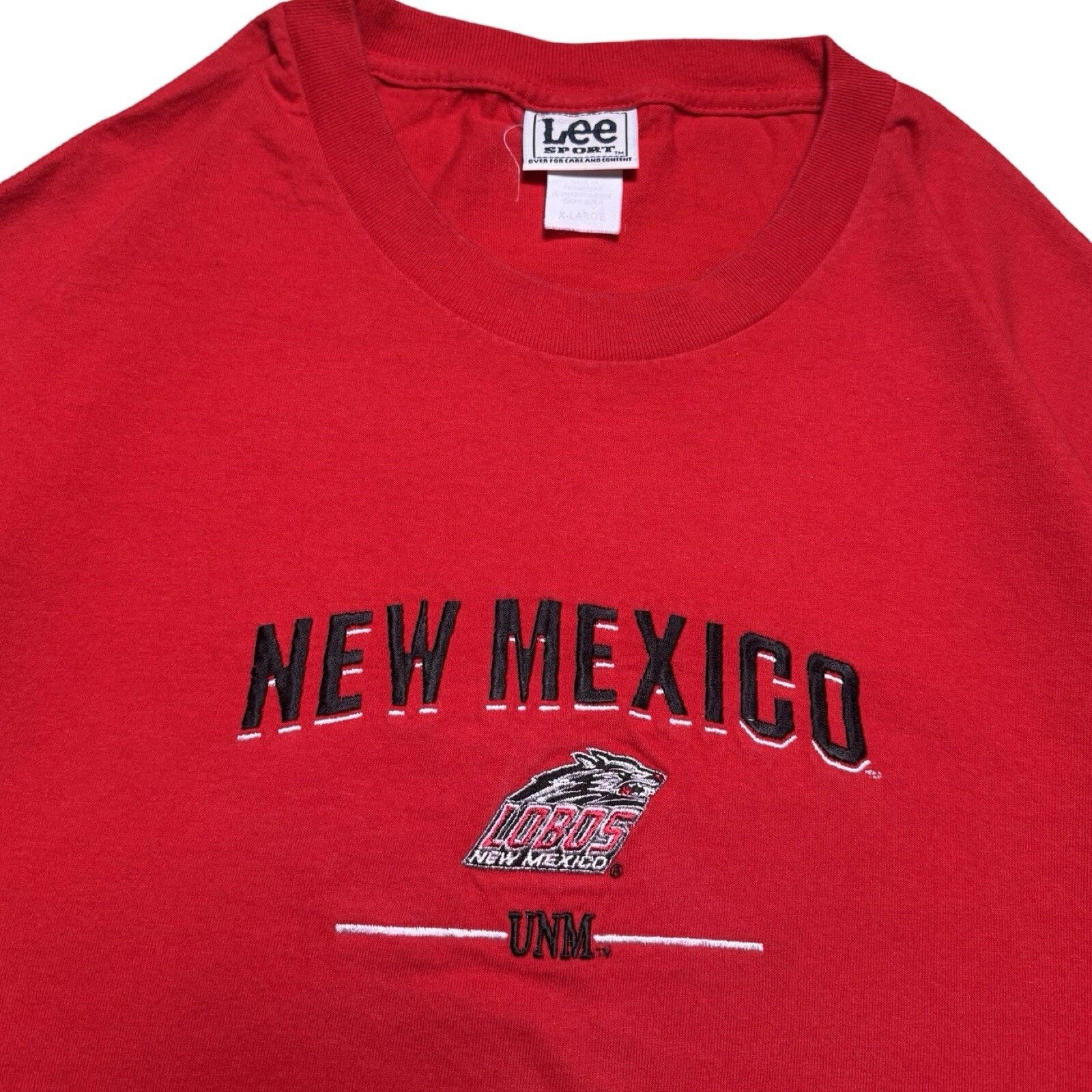 Lee Vintage Y2K University Of New Mexico Lobos T Shirt Lee XL Size US XL / EU 56 / 4 - 2 Thumbnail