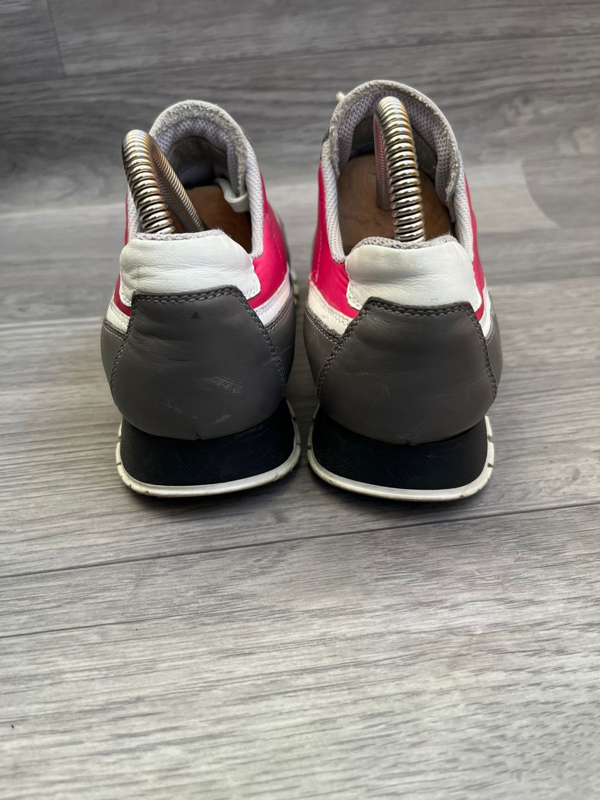 Prada Prada Nylon Prax Pink Sneakers Sz 36 Size US 6 / IT 36 - 3 Thumbnail