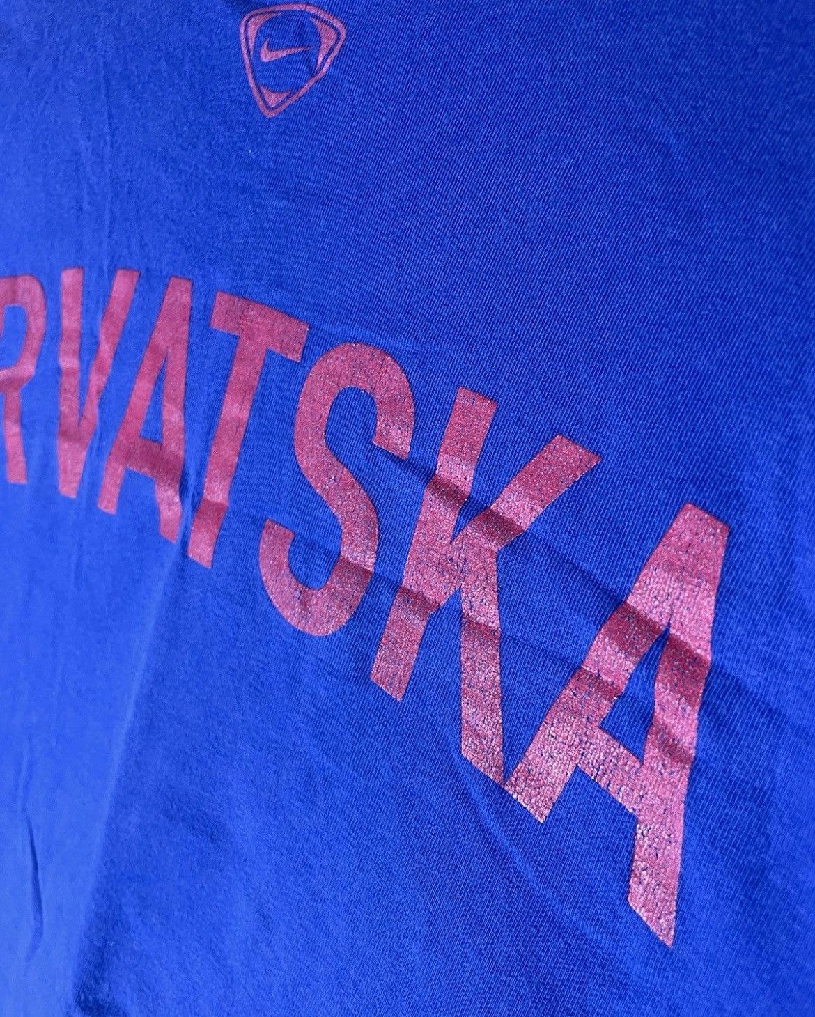 Nike × Vintage Nike Croatia soccer T shirt vintage Size US L / EU 52-54 / 3 - 9 Thumbnail