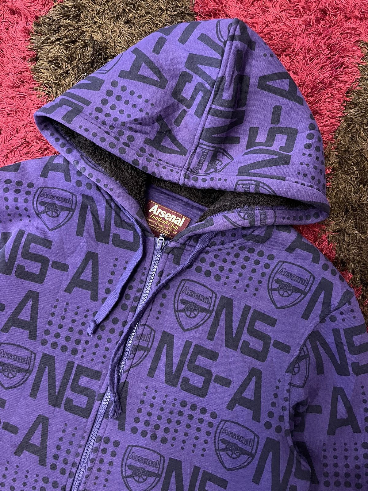 ARSNL Hoodie Zipper Arsenal Club Size M to L Size US M / EU 48-50 / 2 - 3 Thumbnail