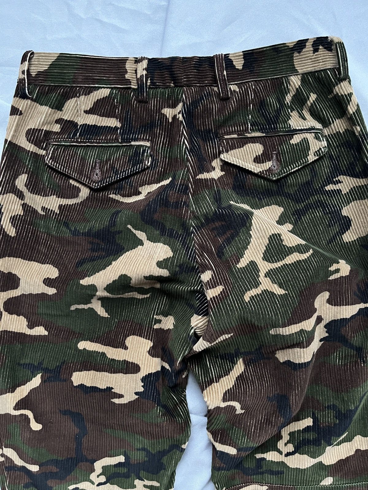 Moncler Moncler Corduroy Velvet Camo Pants Size US 30 / EU 46 - 19 Thumbnail