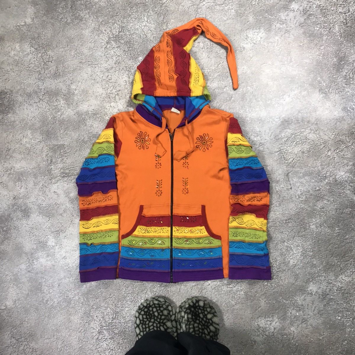 Archival Clothing If Six Was Nine Japanese Brand vintage hoodie rainbow Japan hype streetwear 90s y2k Grailed