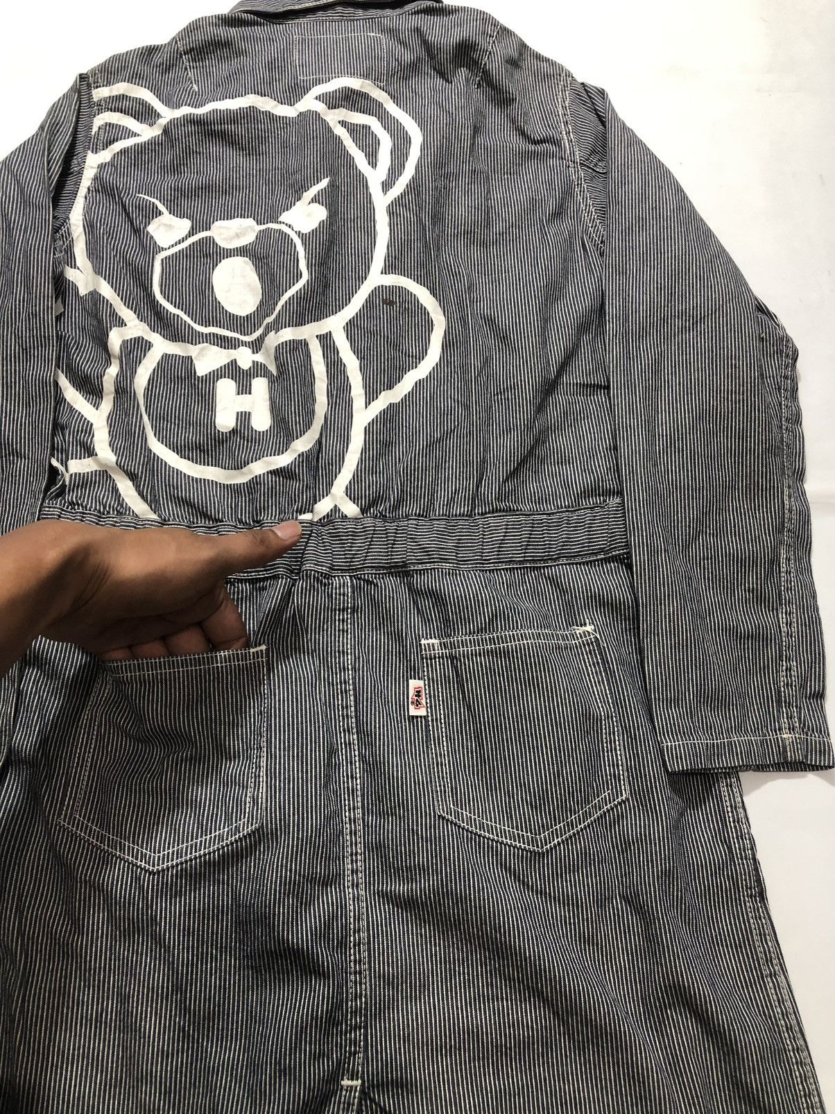Hysteric Glamour × Japanese Brand × Le Grande Bleu (L.G.B.) Hysteric Glamour Hickory Dress Size XS / US 0-2 / IT 36-38 - 12 Thumbnail