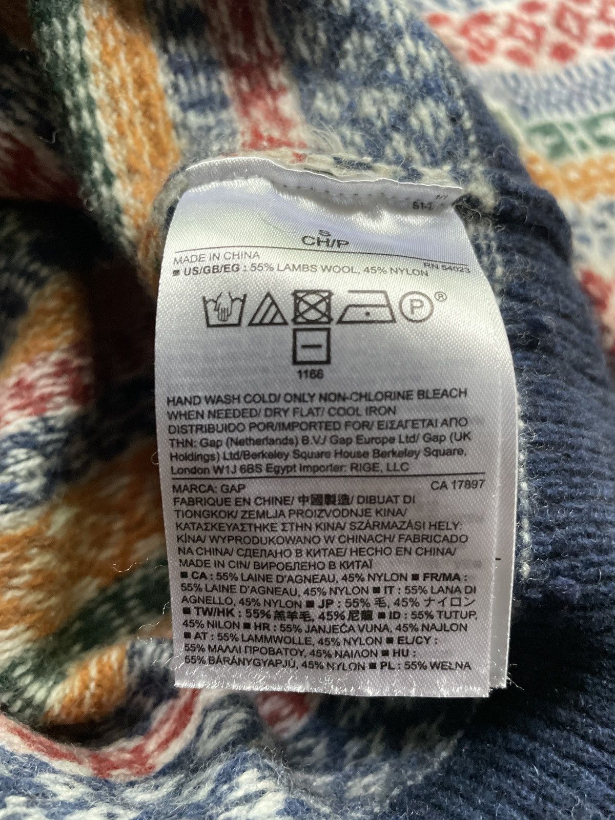 Gap Fair isle sweater Size US S / EU 44-46 / 1 - 3 Thumbnail