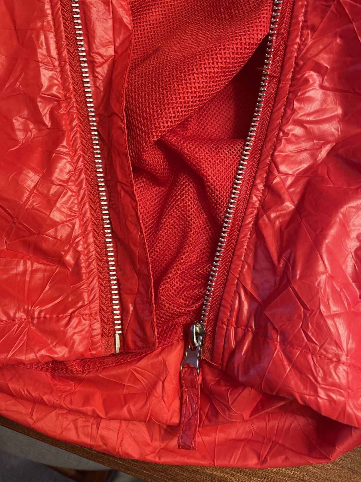 The GV Gallery Red GV Gallery Raspberry Crinkle/Garbage Bag Jacket Size US M / EU 48-50 / 2 - 3 Thumbnail