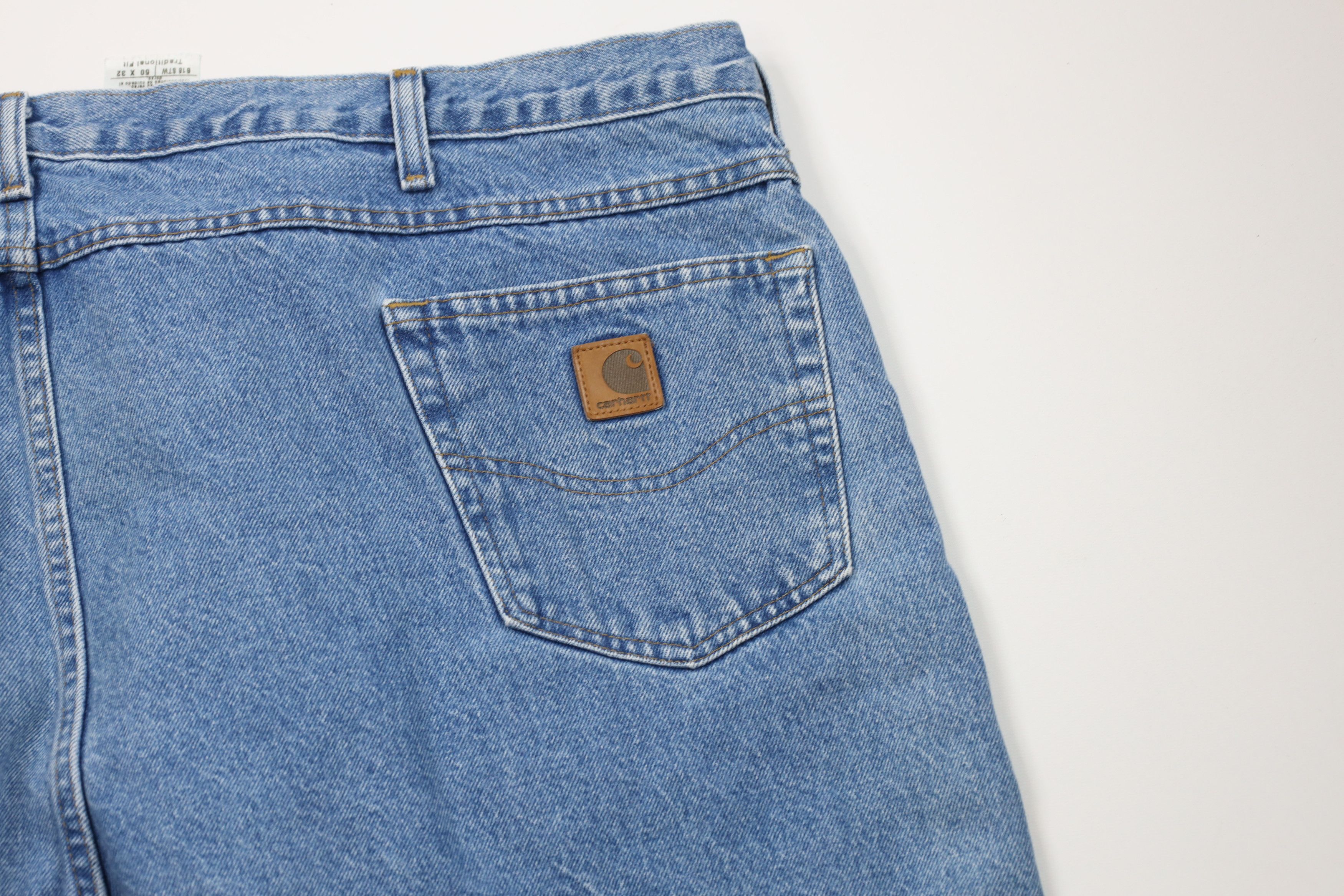 Carhartt Vintage Y2K Carhartt Spell Traditional Fit Denim Jeans Blue Size US 44 / EU 60 - 11 Thumbnail