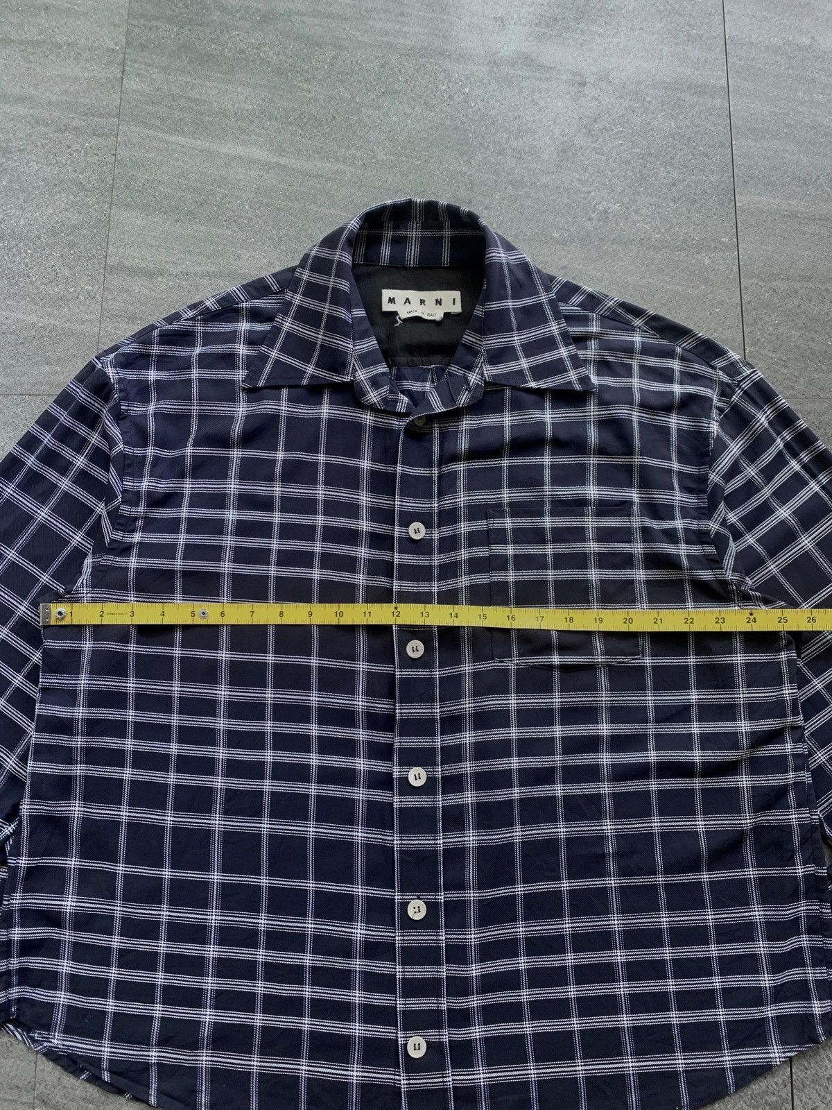 Marni FREE TAX! Cropped Plaid Shirt Size US M / EU 48-50 / 2 - 10 Thumbnail