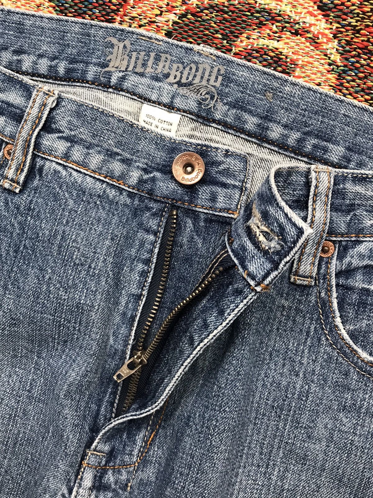 Billabong Vintage billabong baggy denim Size US 34 / EU 50 - 12 Thumbnail