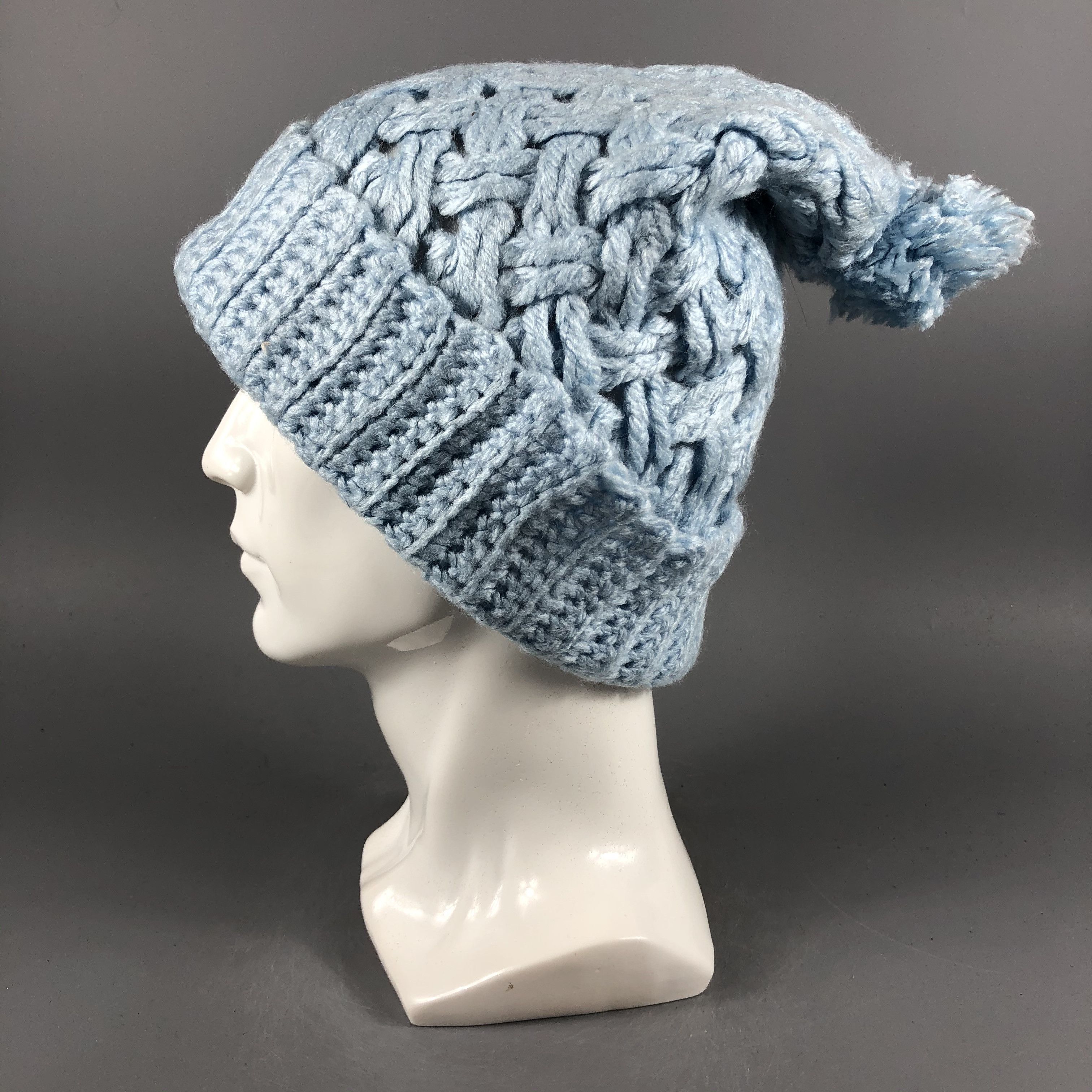 Japanese Brand × Vintage Womens Japanese Brand Knit Beanie Snow Hat Snow Cap -D1215 Size ONE SIZE - 1 Thumbnail