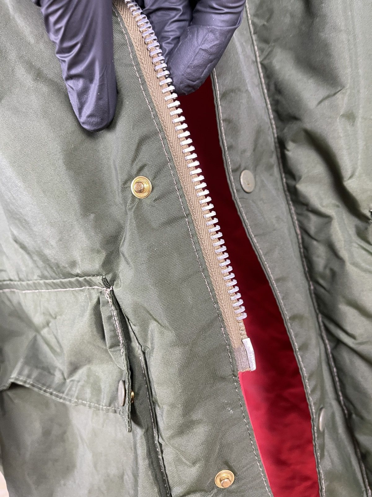 Belstaff Belstaff vintage 60s 70s rare nylon green jacket windbreaker Size US XL / EU 56 / 4 - 11 Thumbnail
