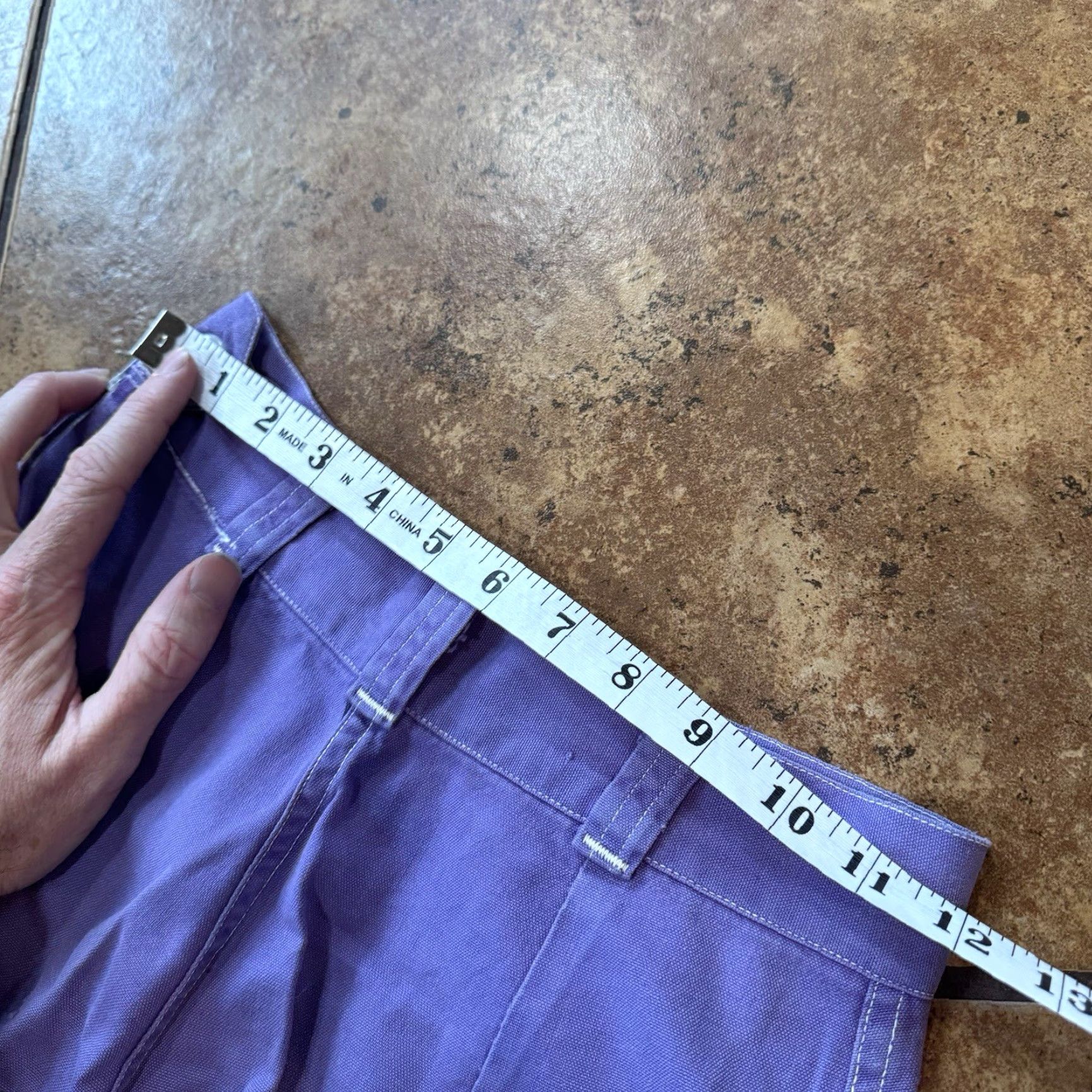 Denime Ranch Maid Denim 1950s Side ZIP Pants Women’s 24x19 Clam Digger 26 in. Regular Inseam 22” Vintage Mens/ Womens? Size 26" / US 2 / IT 38 - 7 Thumbnail
