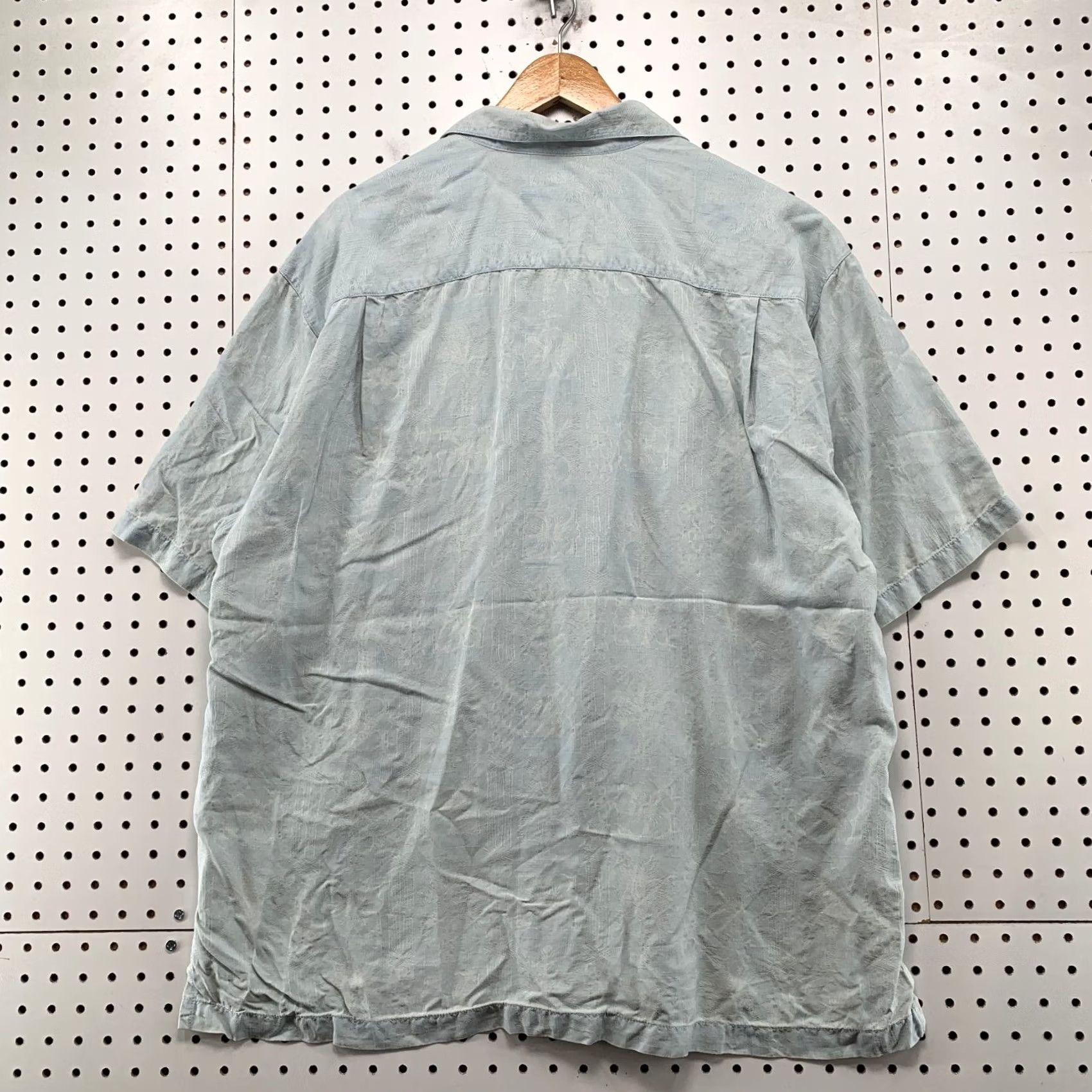 Tommy Bahama Tommy Bahama Silk Button Shirt Mens XL Blue All Over Floral Print Shirt Size US XL / EU 56 / 4 - 2 Thumbnail