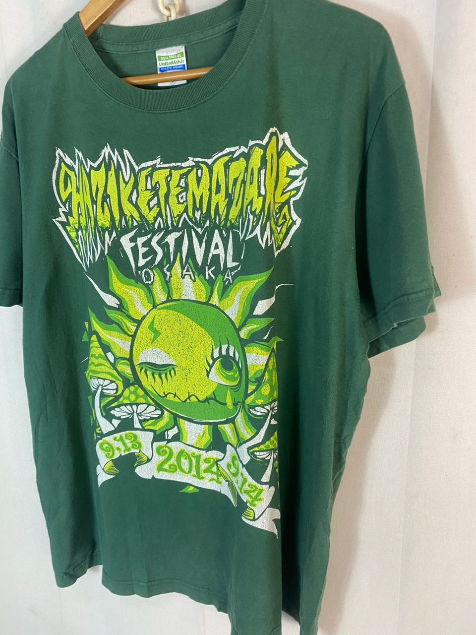 Japanese Brand Haziketemazare festival 2014 printed tshirt Size US XL / EU 56 / 4 - 4 Thumbnail