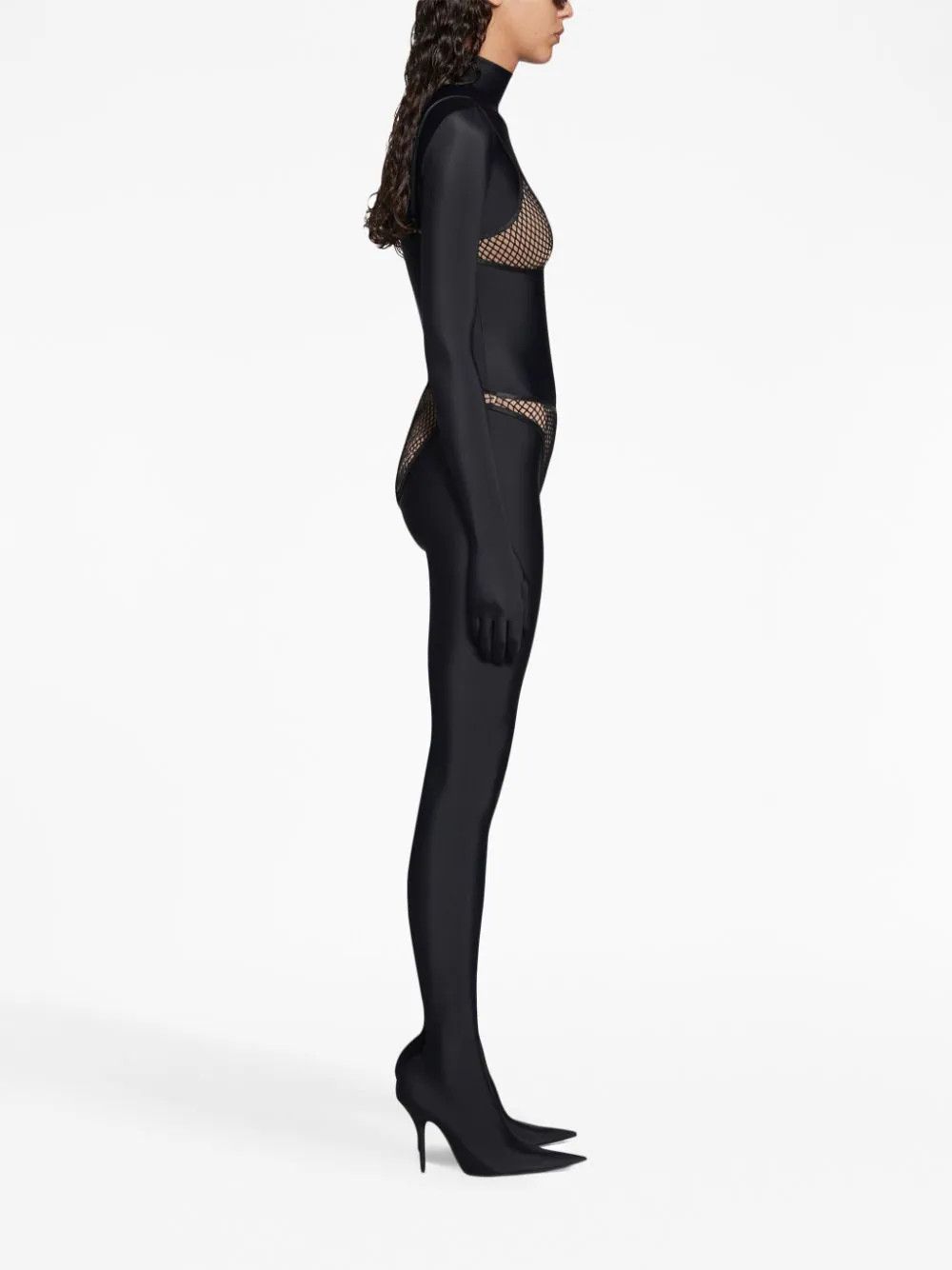 Balenciaga o1in1g1024 Size : S / Bra in Black/Beige Size ONE SIZE - 3 Thumbnail