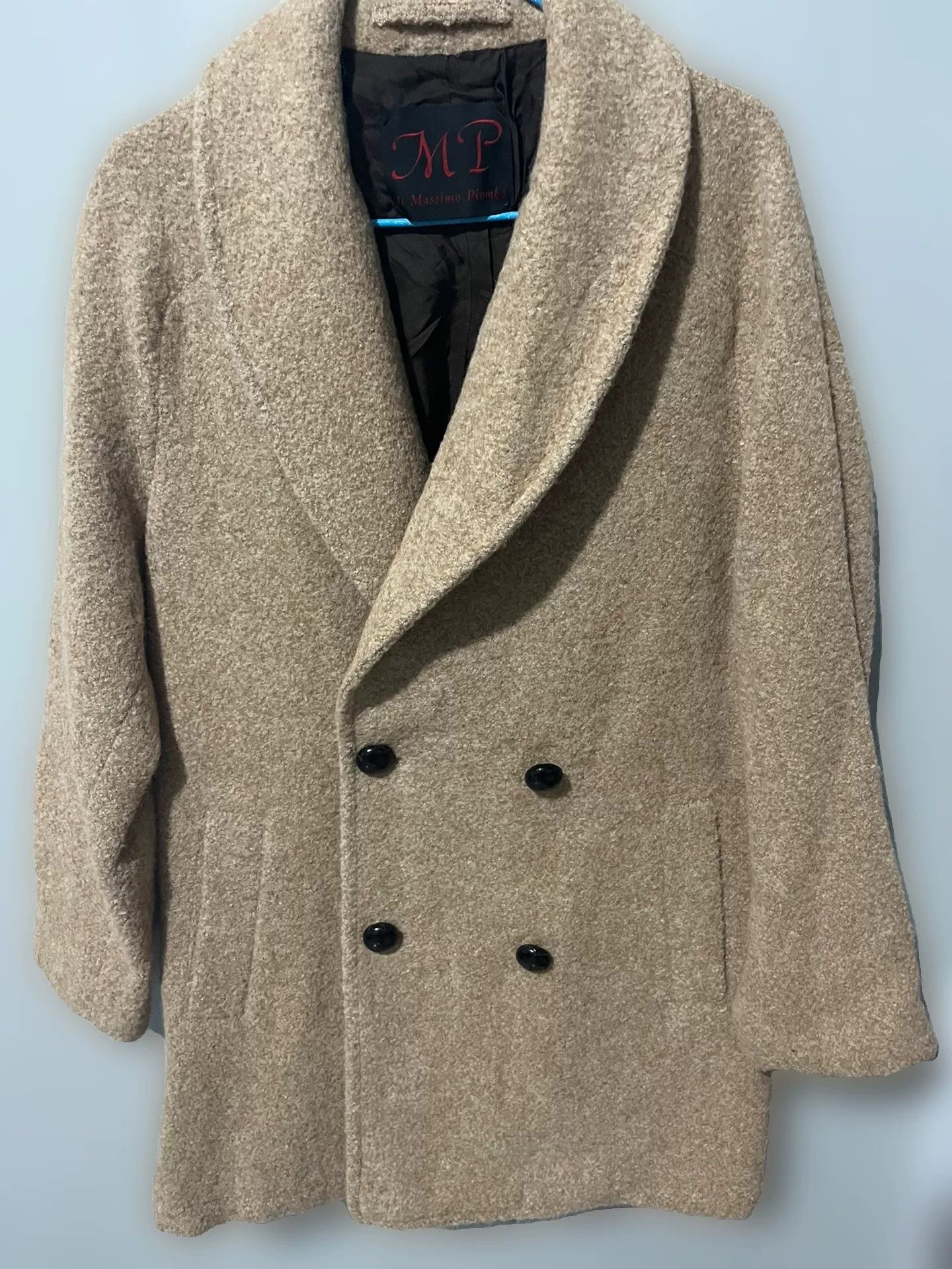 MP Massimo Piombo Massimo Piombo High-End Men's Coat Size US M / EU 48-50 / 2 - 1 Thumbnail