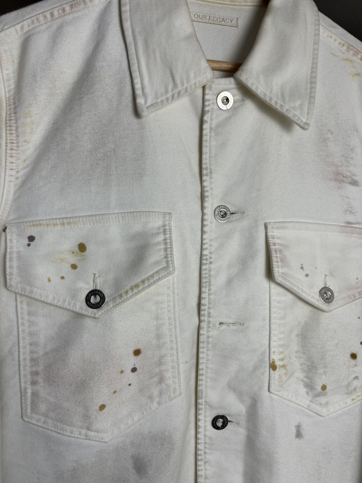 Our Legacy Our Legacy De Con Jacket Decksplatter Dyed By Hand Size US M / EU 48-50 / 2 - 6 Thumbnail