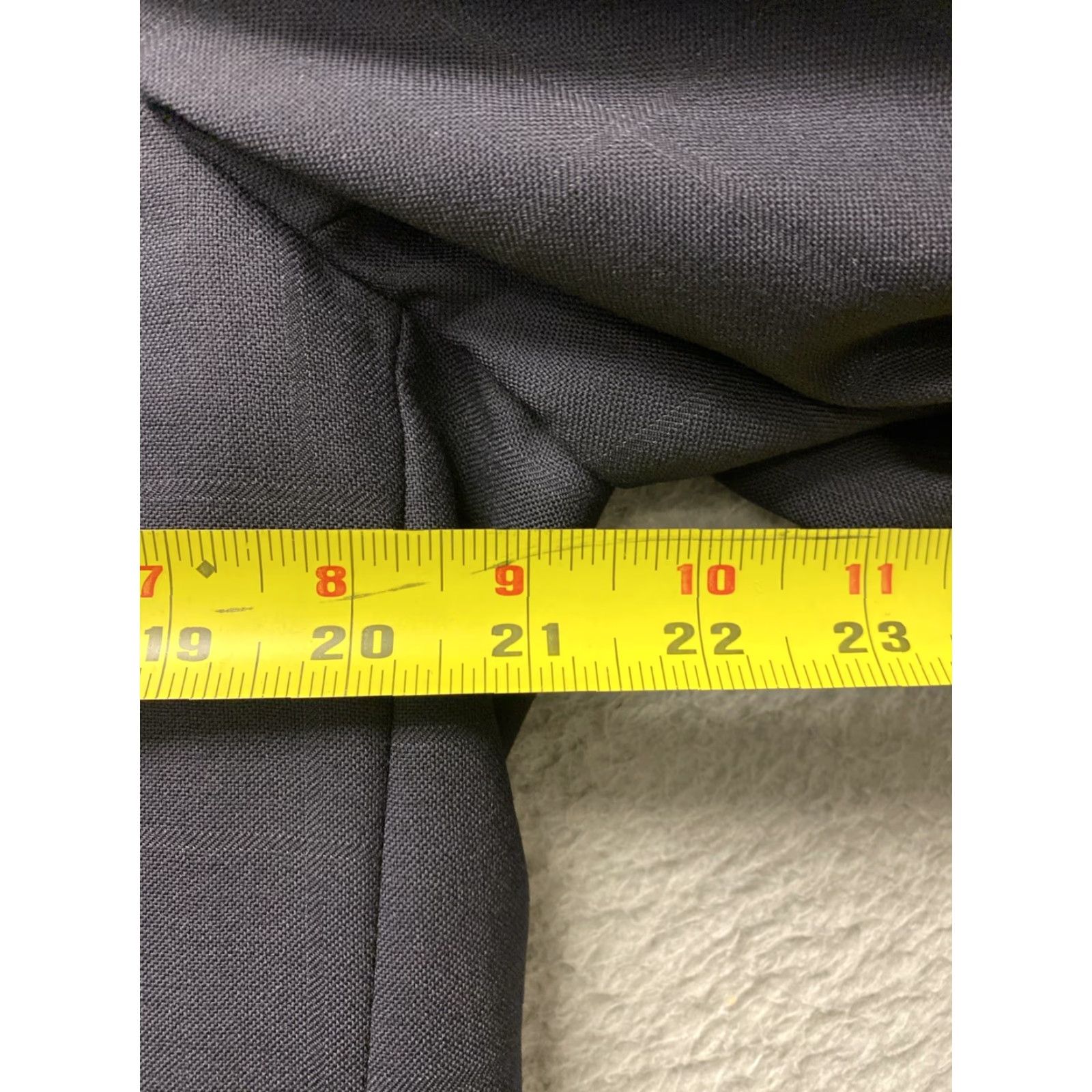 Joseph Abboud Joseph Abboud Suit Mens 2-Piece 42L Navy Check Wool 35x36 Trousers Dry Clean Only Wedding Size 42R - 7 Thumbnail