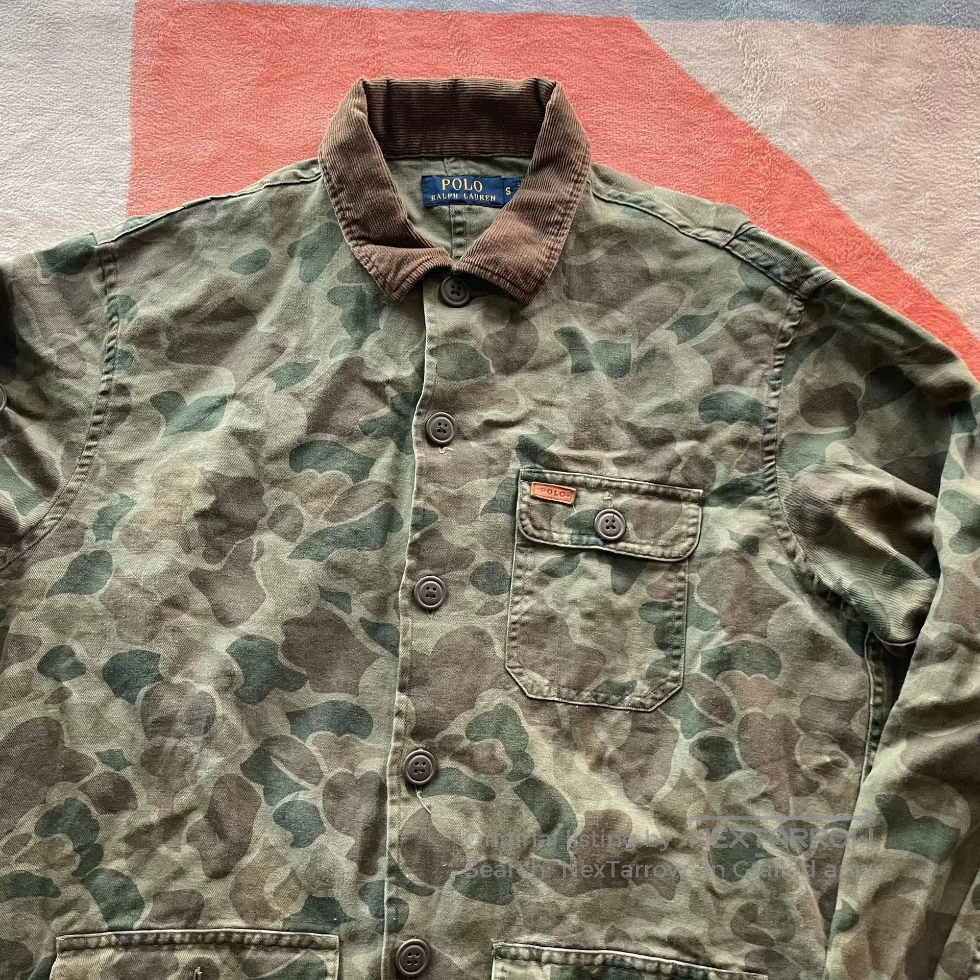 Polo Ralph Lauren Ralph Lauren Camo Military Jacket. Size US S / EU 44-46 / 1 - 2 Thumbnail