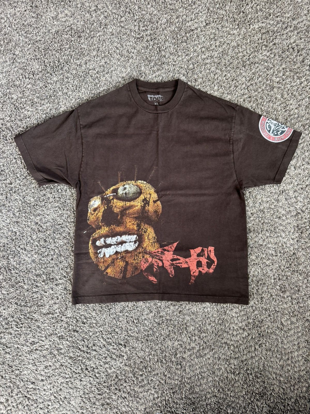 Travis Scott Travis Scott Utopia Circus Maximus Tour VIP T-Shirt Size US XL / EU 56 / 4 - 1 Thumbnail