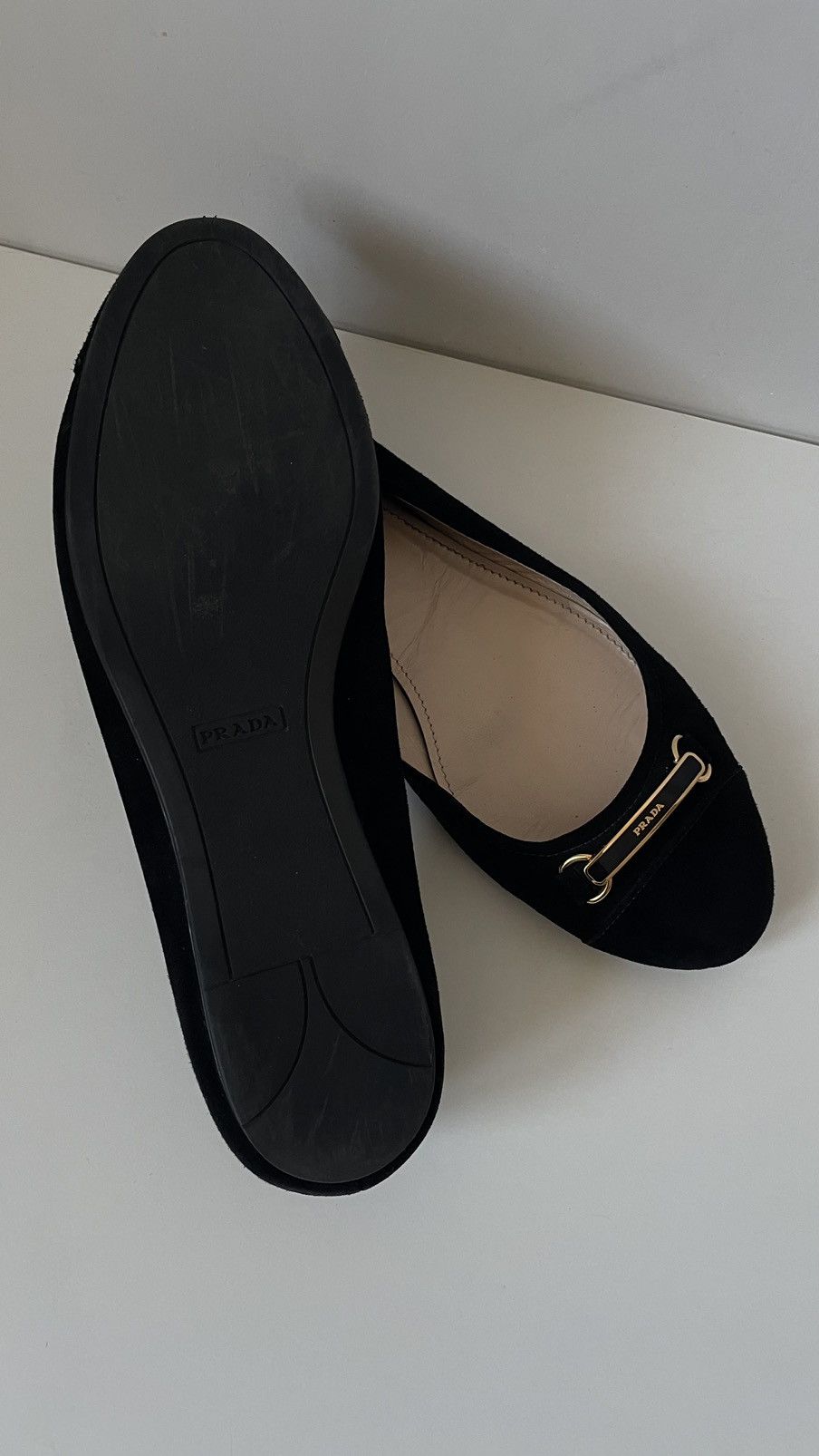 Prada prada ballet flats Size US 10 / IT 40 - 3 Thumbnail