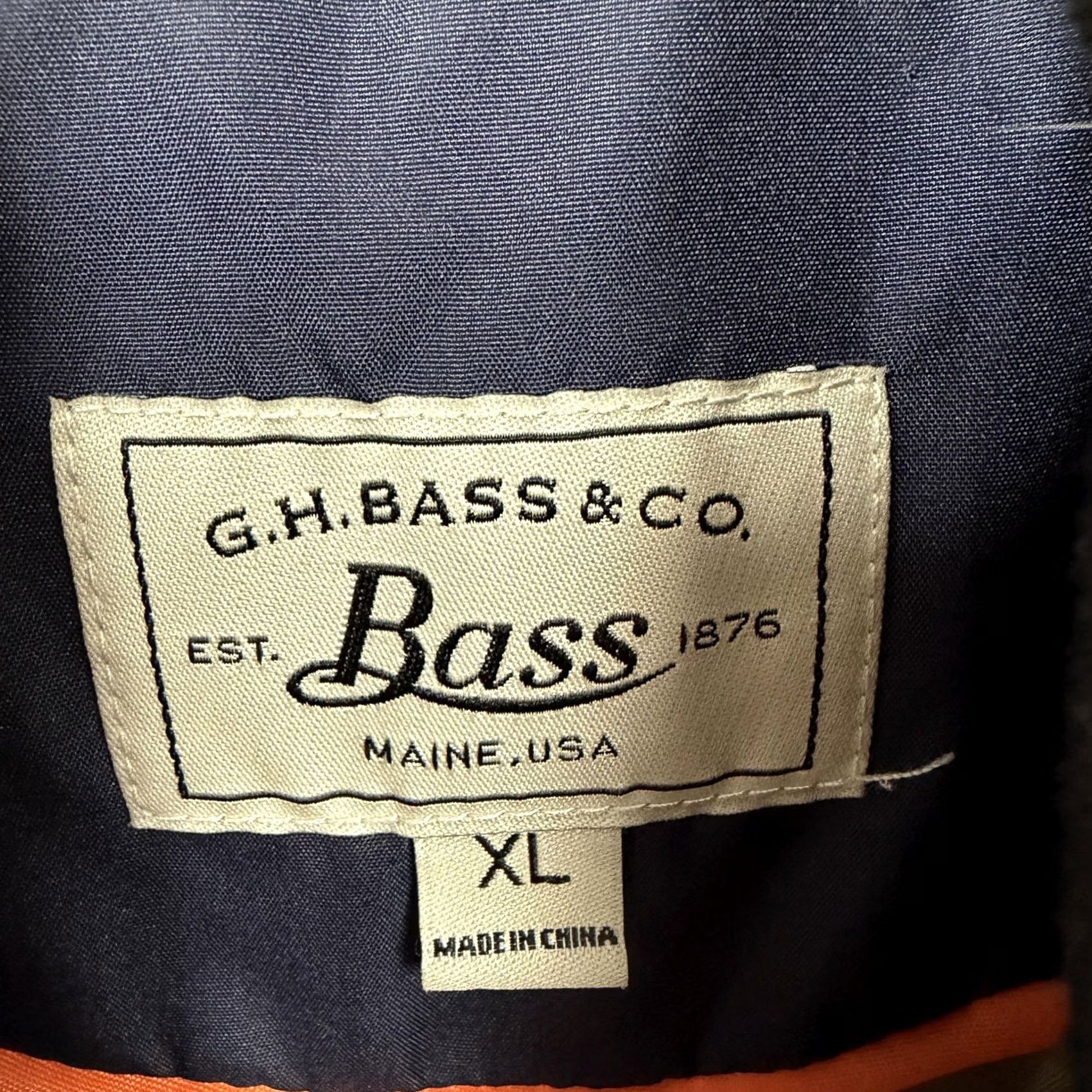 Vintage G.H. Bass & Co. Vest XL Quilted Nautical Outdoor Chic Full Zip Mens Size US XL / EU 56 / 4 - 4 Thumbnail