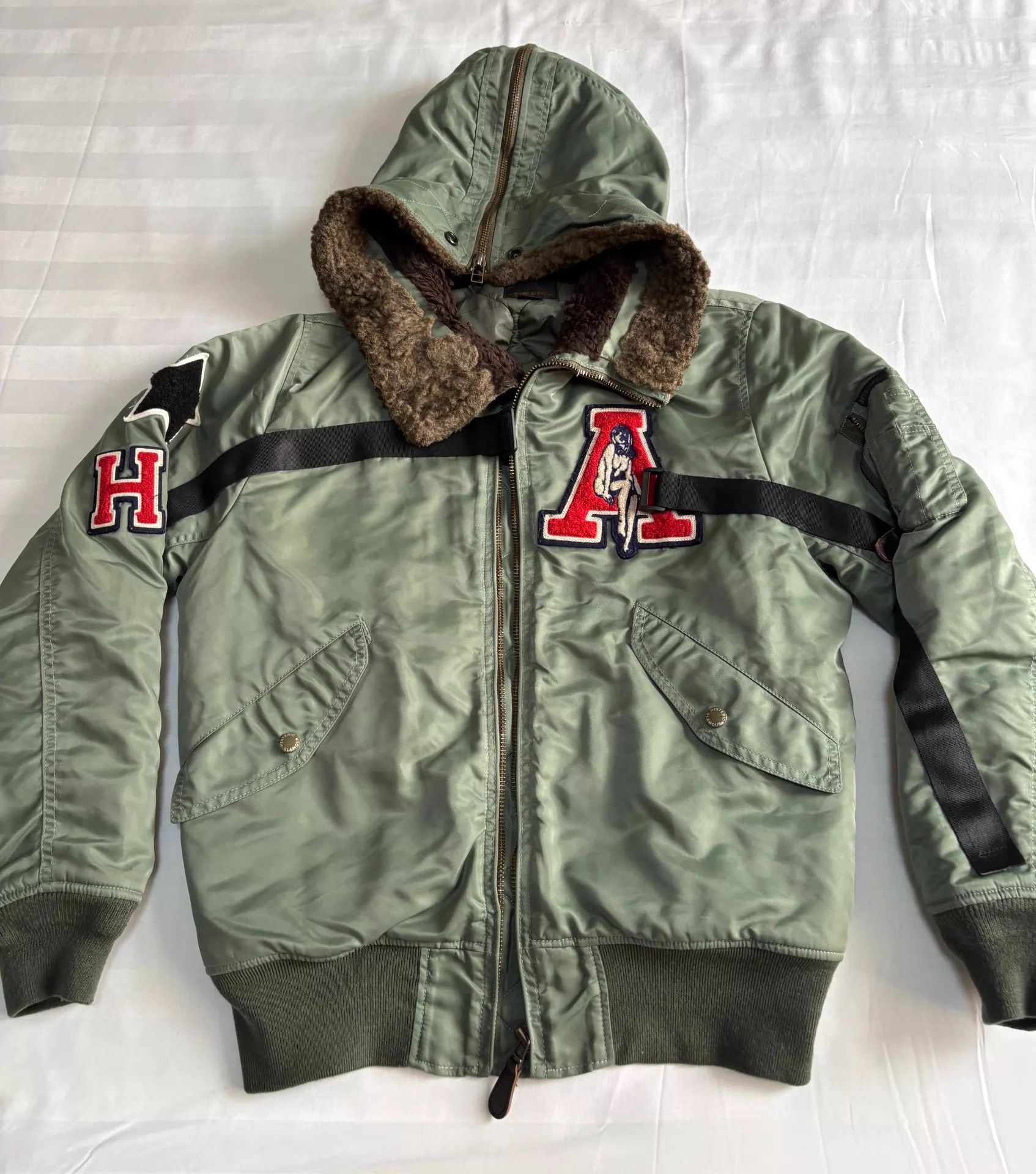 Hysteric Glamour Hysteric Glamour N2B Embroidered Carn Hat Jacket Size US S / EU 44-46 / 1 - 5 Thumbnail
