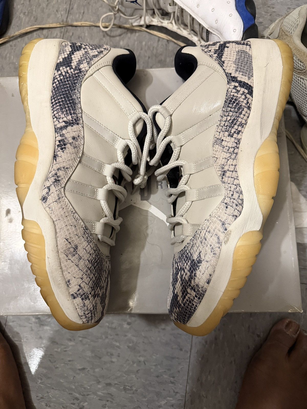 Jordan Brand Jordan 11 low snakeskin Size US 14 / EU 47 - 2 Thumbnail