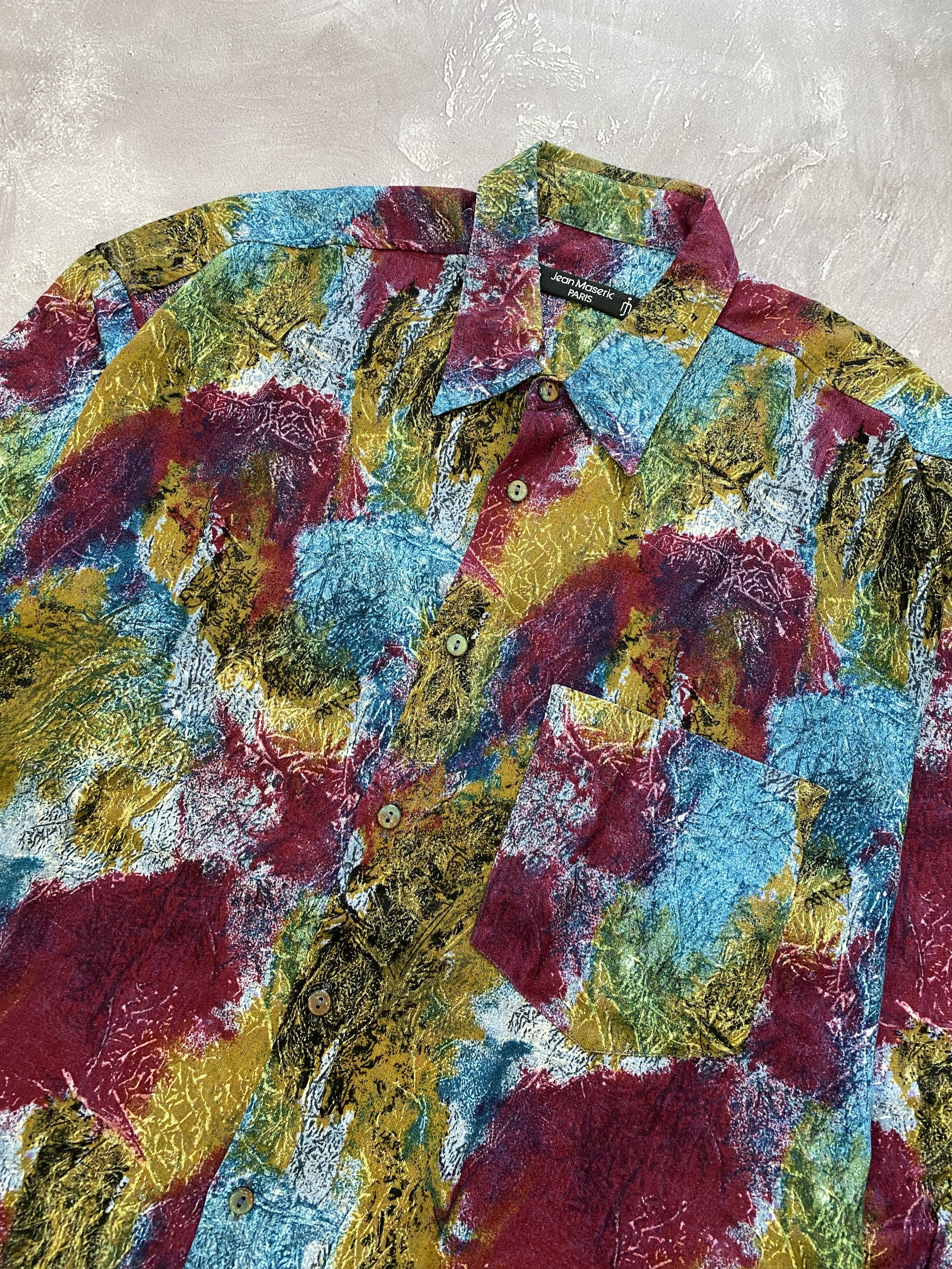 Vintage Vintage Jean Maseric Hawaii Style Abstract Shirt Size US S / EU 44-46 / 1 - 3 Thumbnail