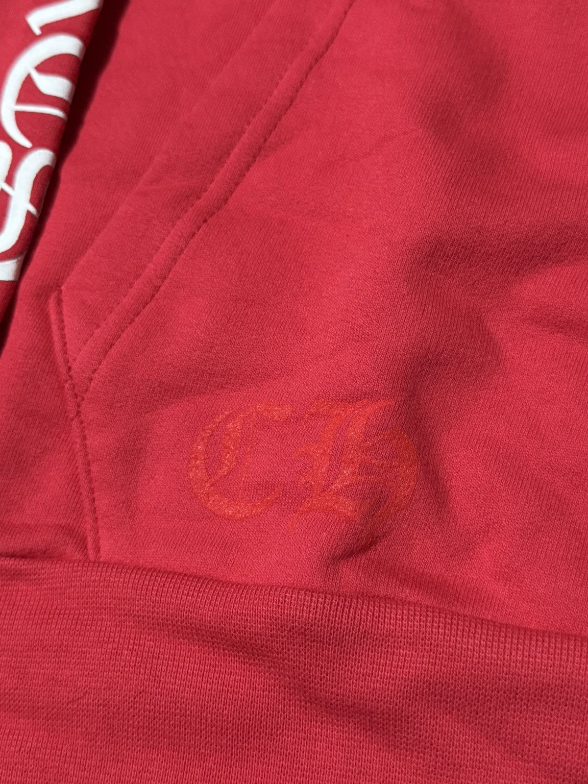 Chrome Hearts Chrome Hearts Red Hoodie XL Size US XL / EU 56 / 4 - 6 Thumbnail