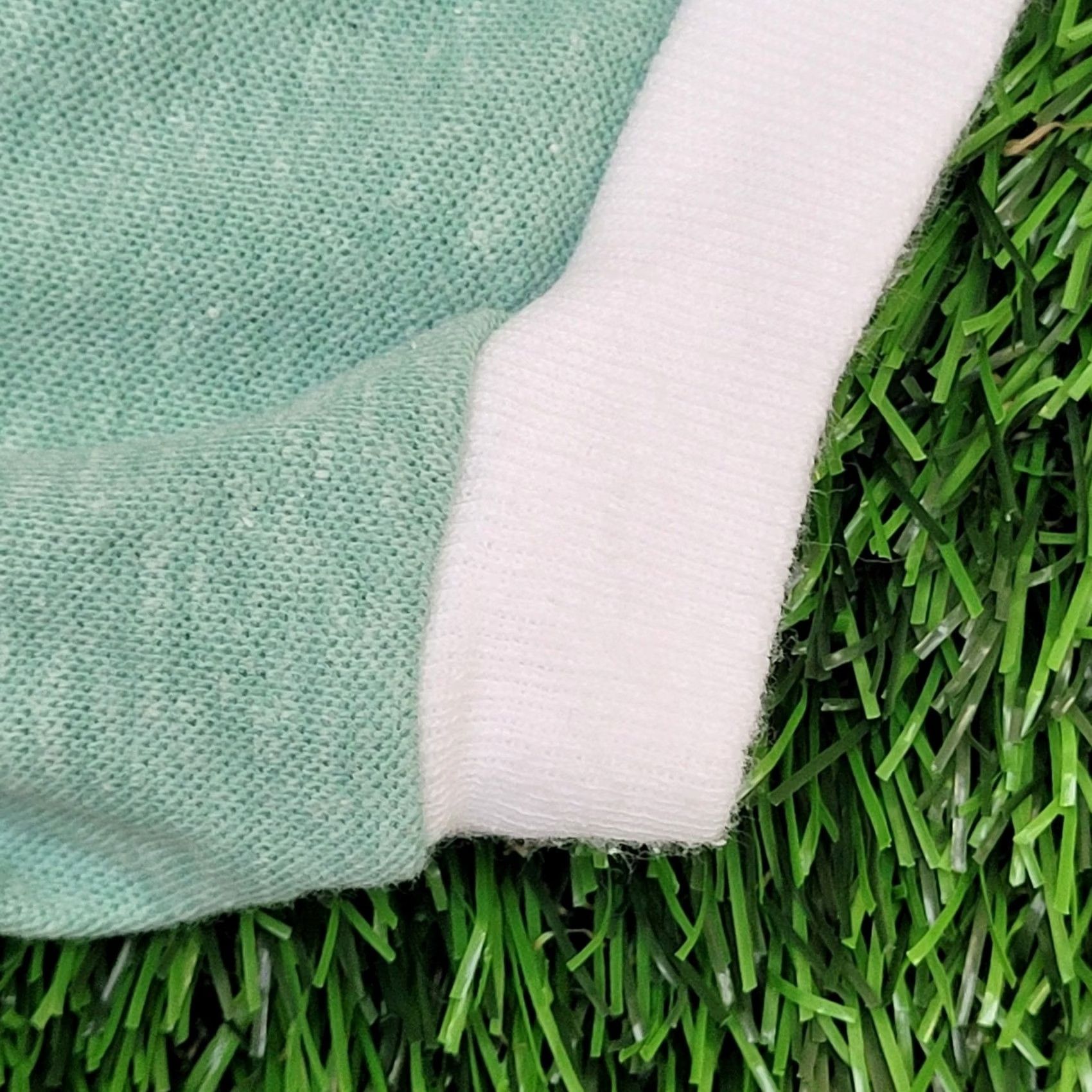 Vintage VINTAGE Maggiore Polo Shirt Womens XS Polo White Mint Green Pastel Two-Tone 80s Tennis Style Knit USA Made Size XS / US 0-2 / IT 36-38 - 3 Thumbnail