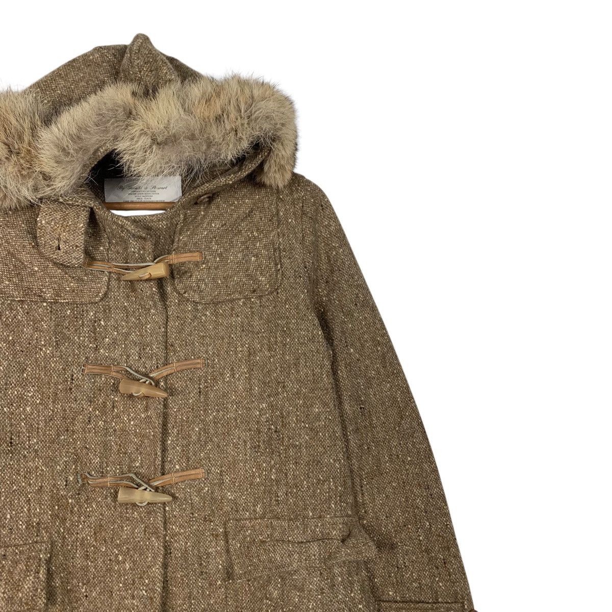 Fidelity FIDELITY By Gerald & Steward Wool Hooded Jacket #2316-C103 Size XS / US 0-2 / IT 36-38 - 5 Thumbnail